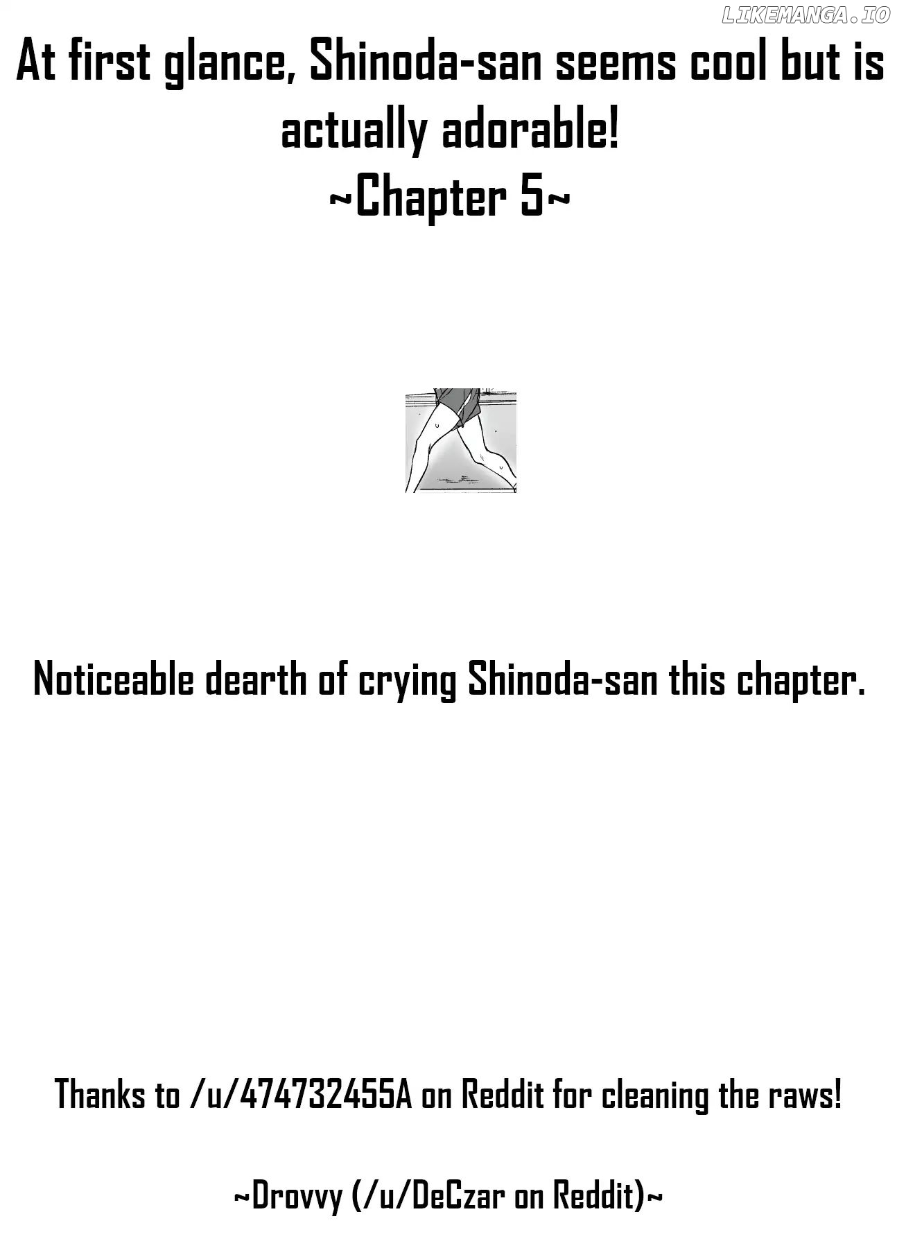 At First Glance, Shinoda-San Seems Cool But Is Actually Adorable! chapter 5 - page 5