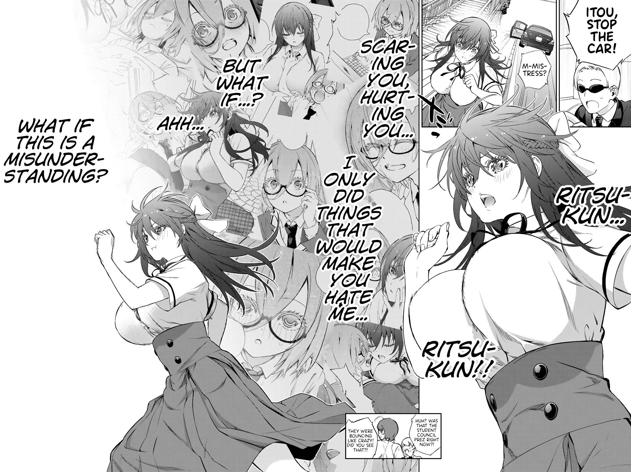 My Senpai Is After My Life chapter 38 - page 9