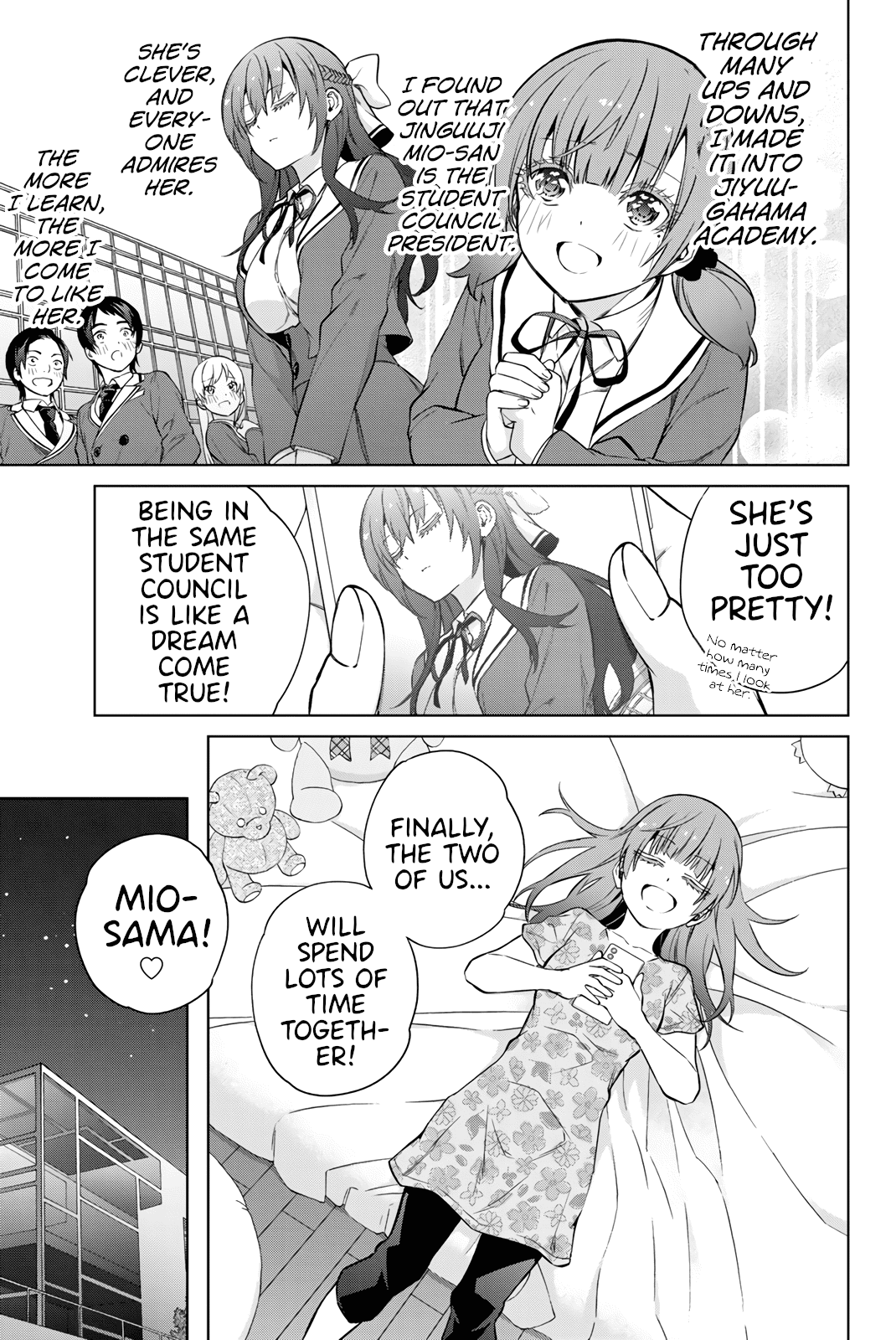 My Senpai Is After My Life chapter 32 - page 4