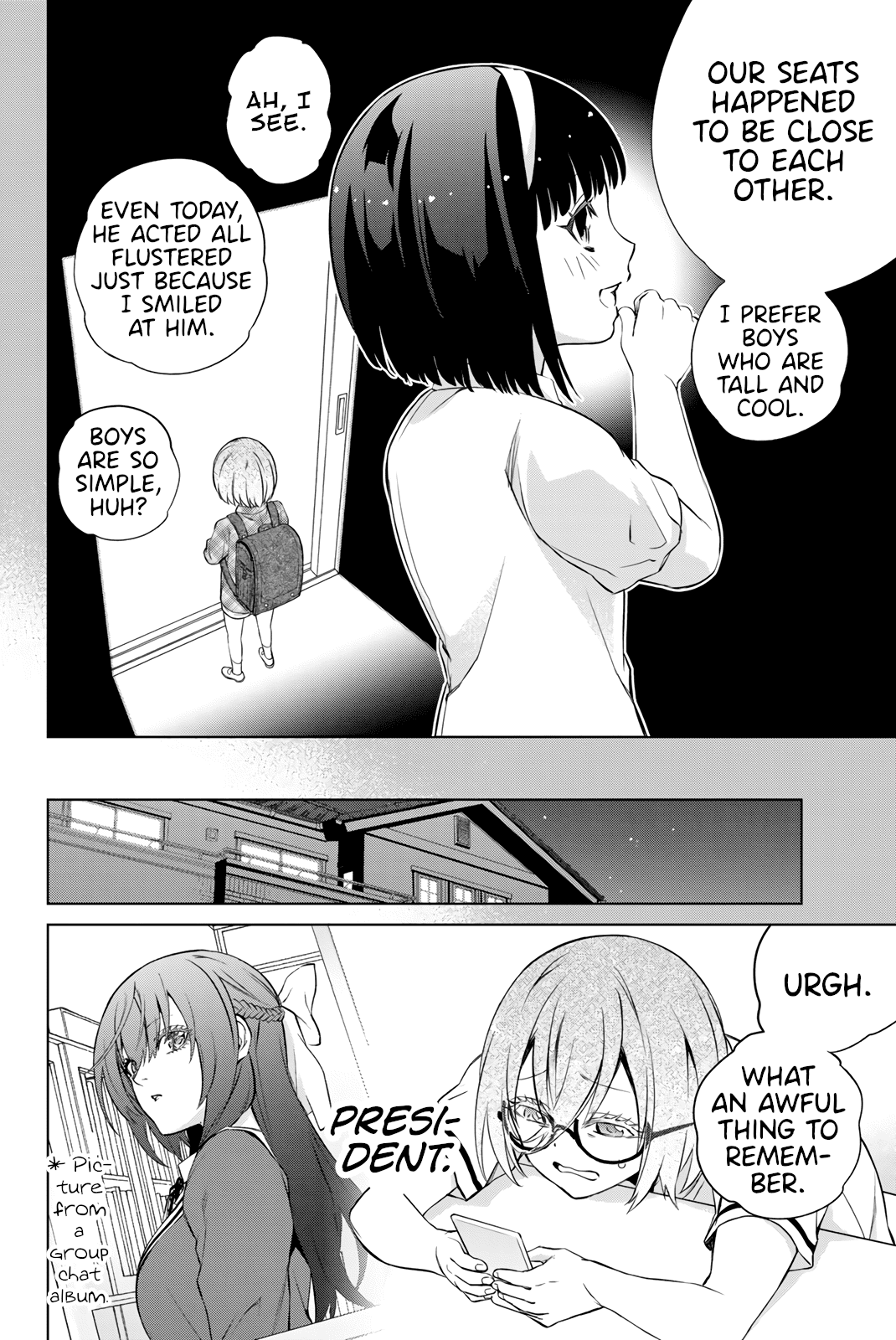 My Senpai Is After My Life chapter 37 - page 3