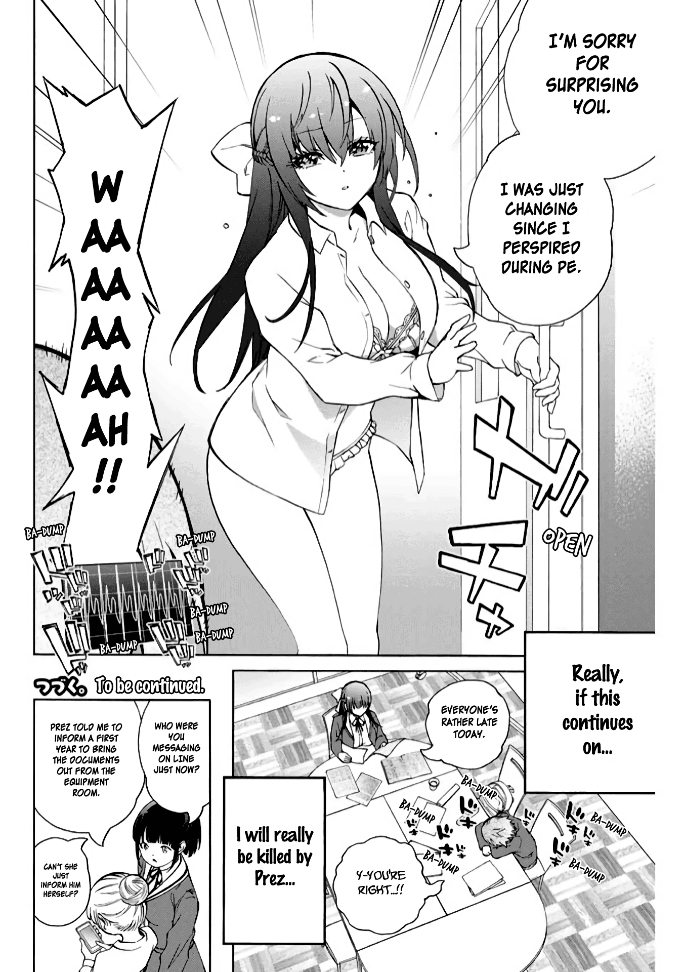 My Senpai Is After My Life chapter 6 - page 4