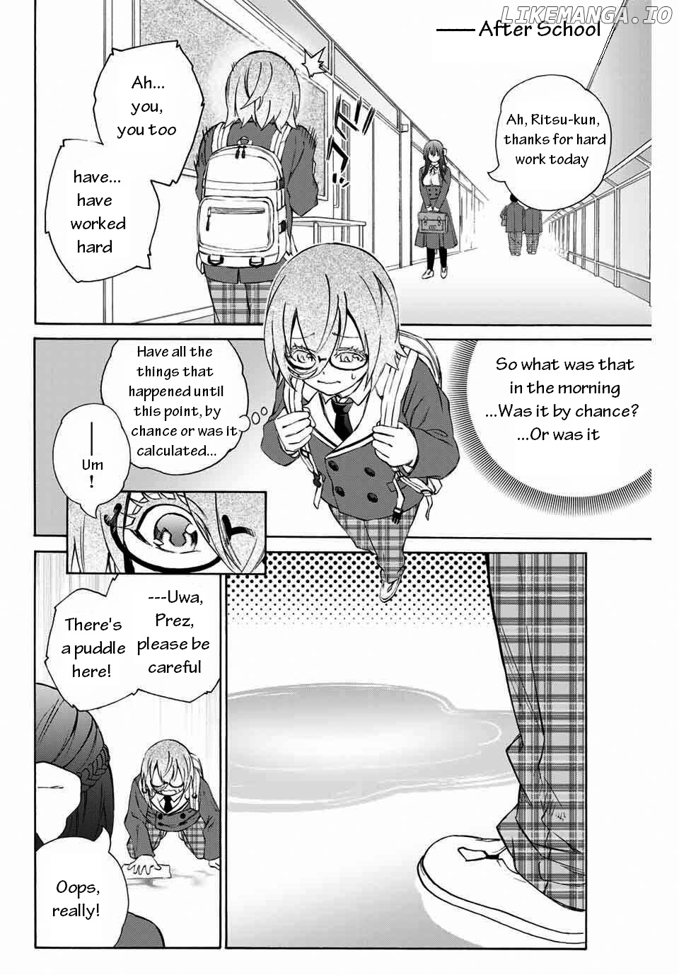 My Senpai Is After My Life chapter 10 - page 4