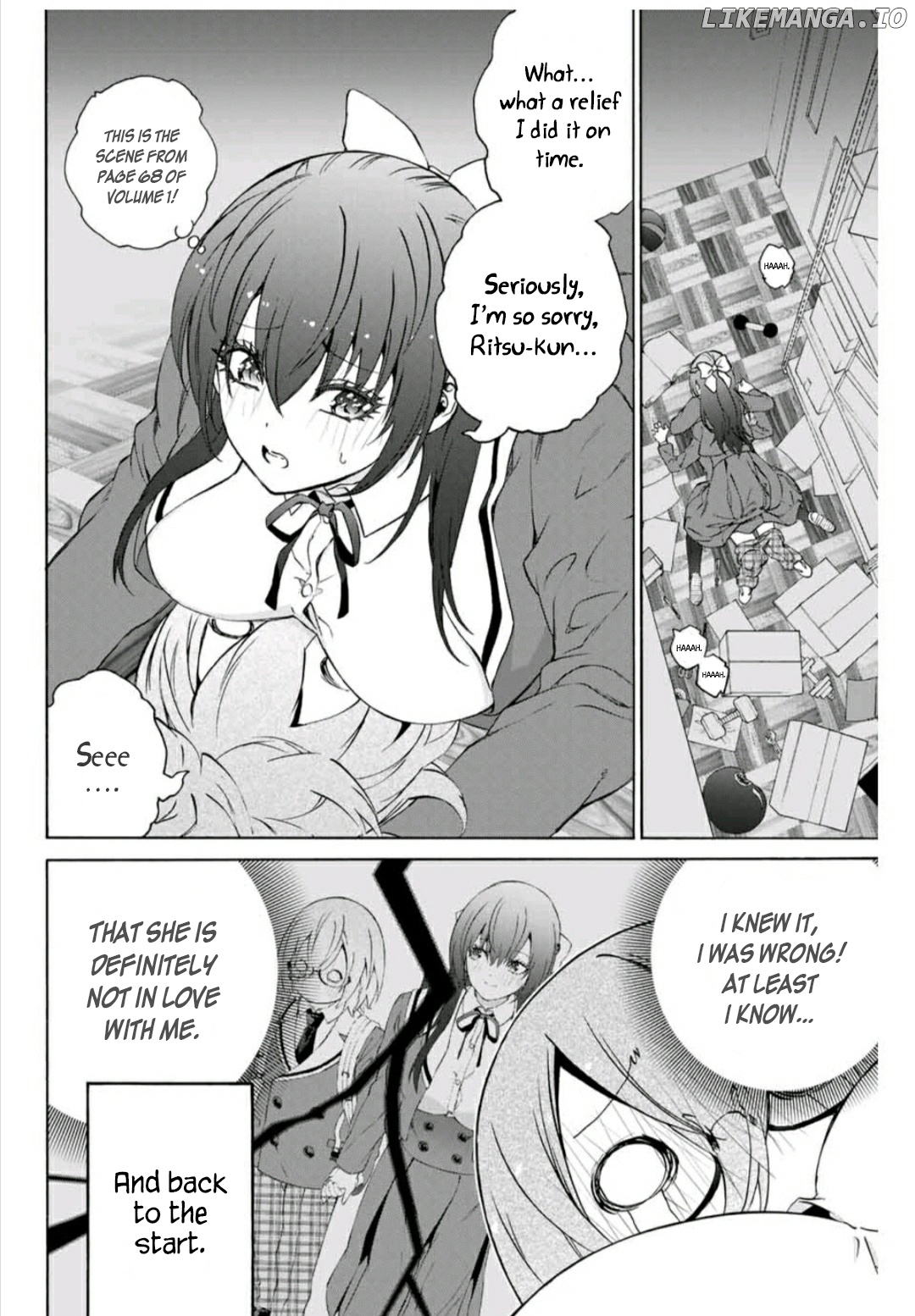 My Senpai Is After My Life chapter 19 - page 9