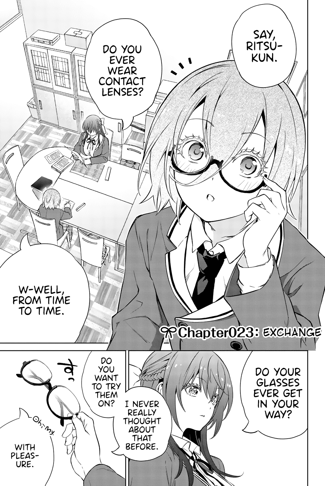 My Senpai Is After My Life chapter 23 - page 1
