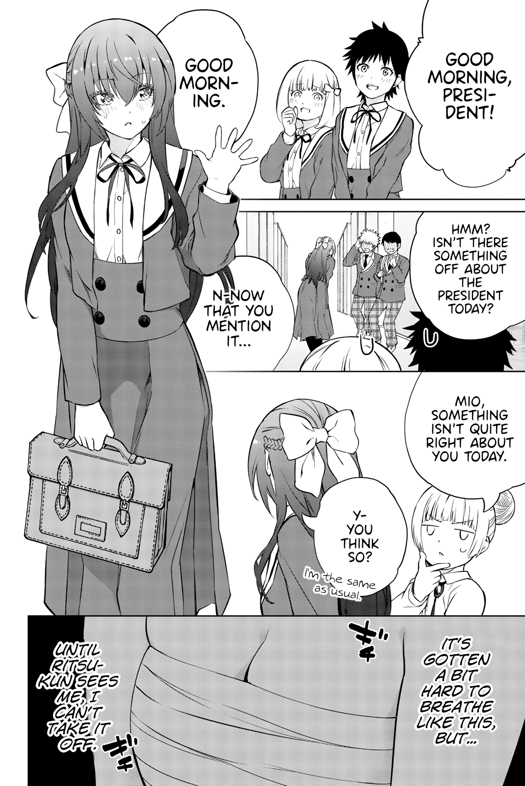 My Senpai Is After My Life chapter 24 - page 4