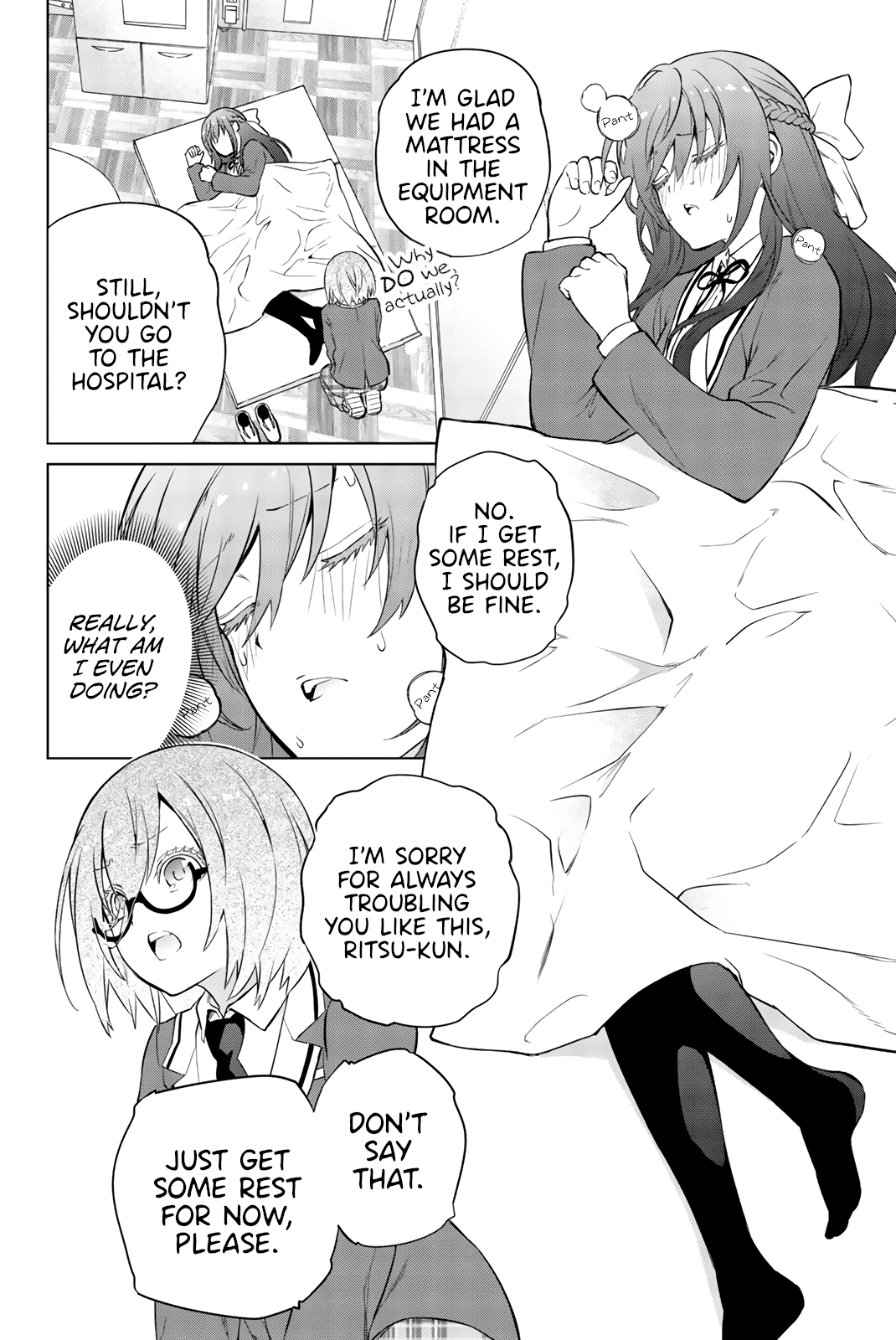 My Senpai Is After My Life chapter 24 - page 6
