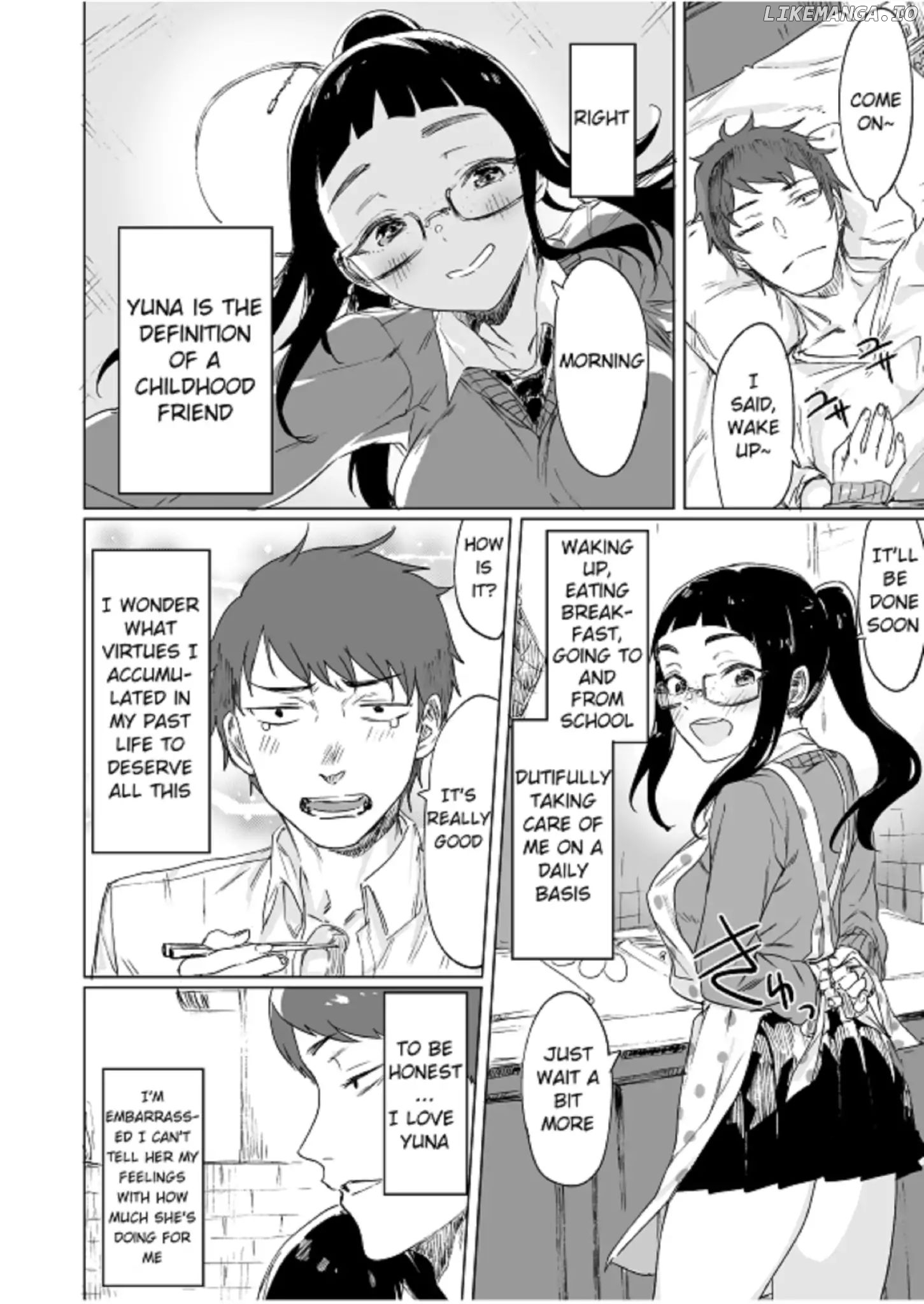 Confessing to My Childhood Friend Who’s Worried She’s Plain chapter 1 - page 2
