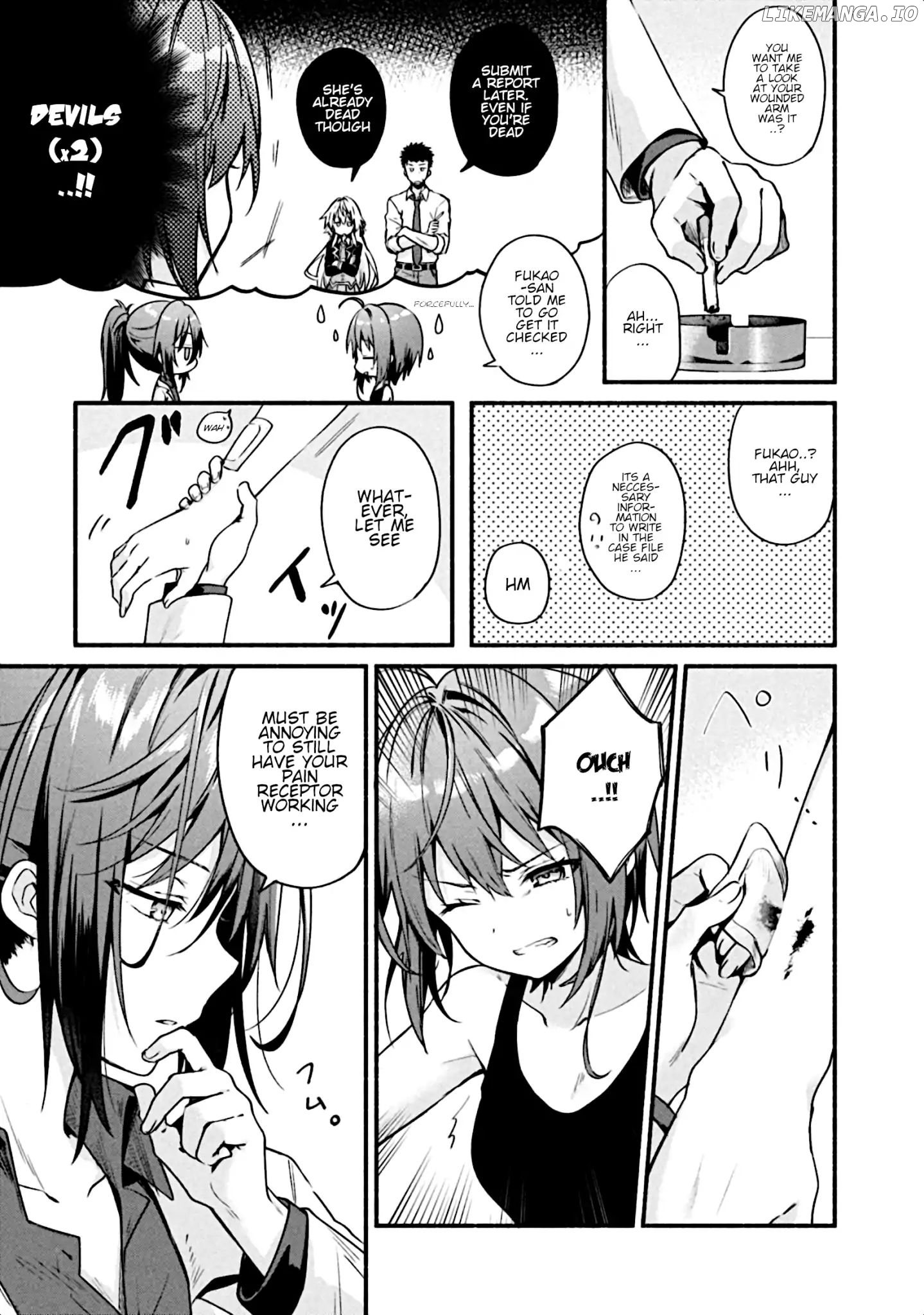 Shinomiya Kouta Still Can't Die -Border of the Dead- chapter 2 - page 8