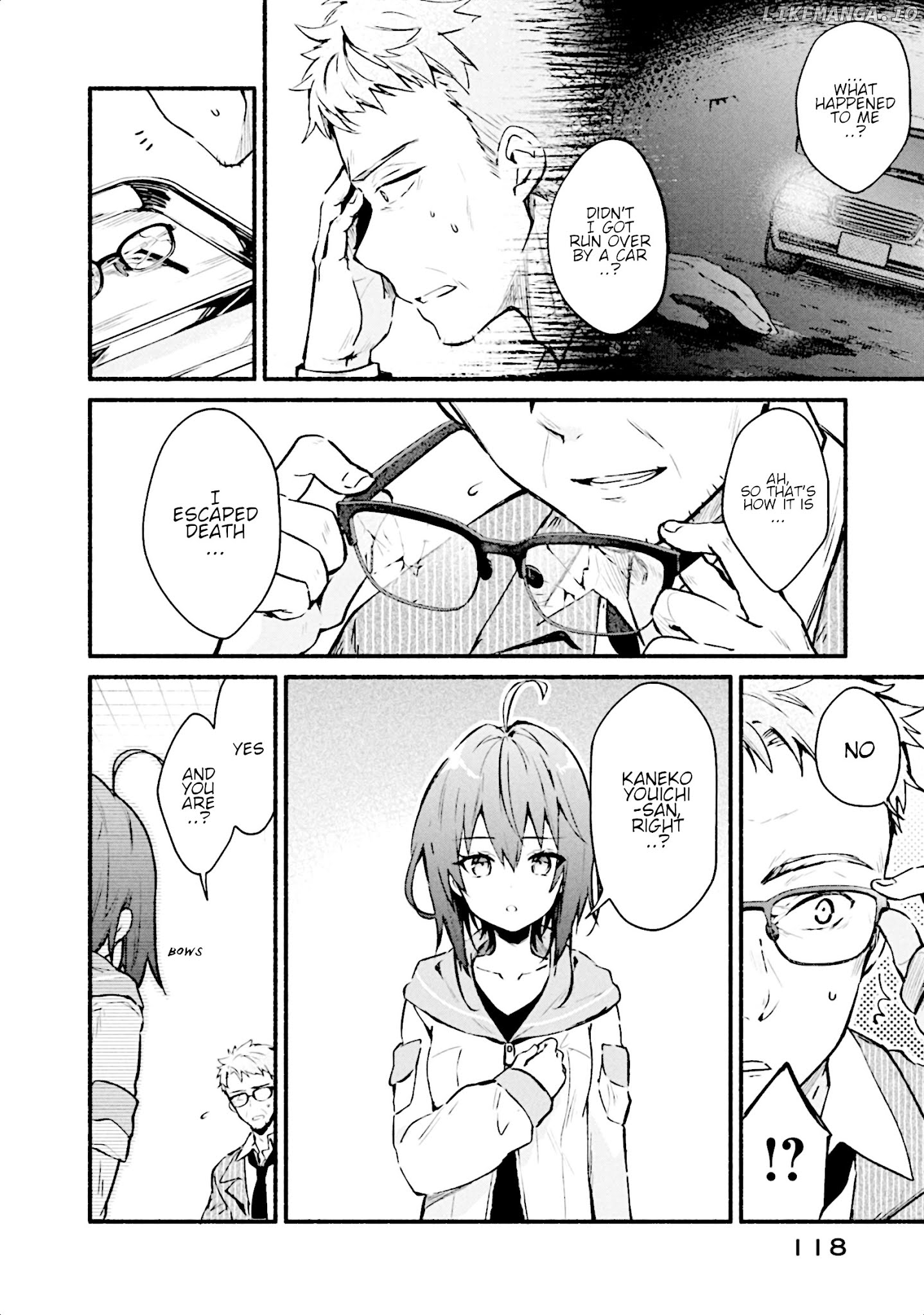 Shinomiya Kouta Still Can't Die -Border of the Dead- chapter 4 - page 3