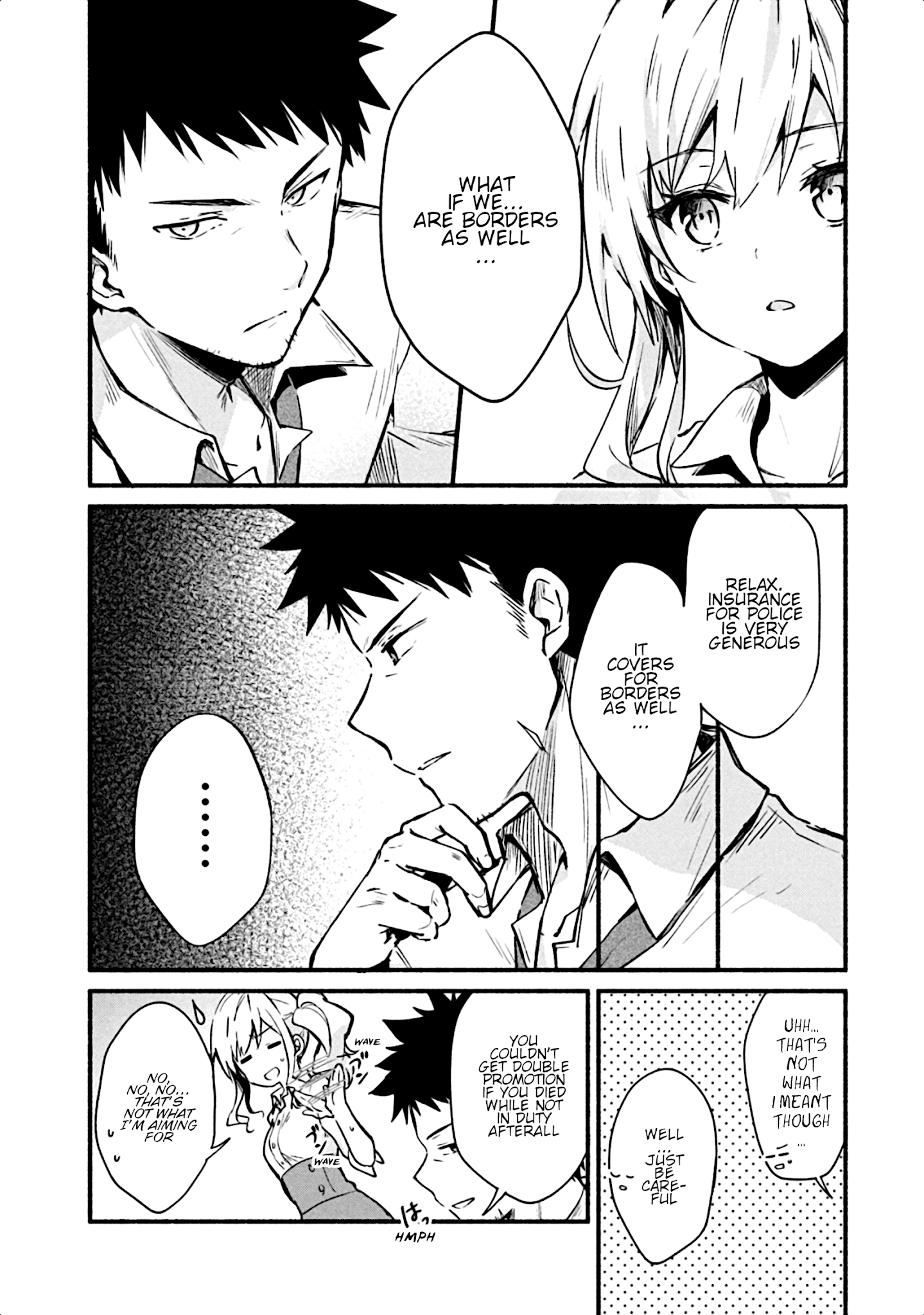 Shinomiya Kouta Still Can't Die -Border of the Dead- chapter 4 - page 7