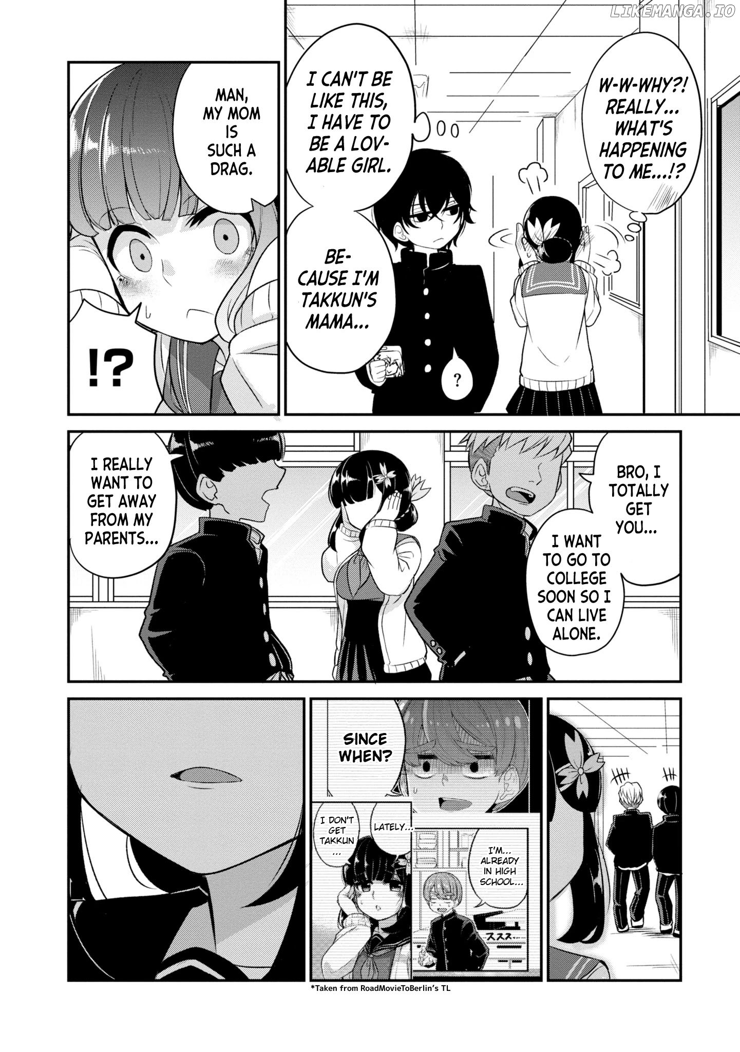 You Don't Want a Childhood Friend as Your Mom? chapter 5 - page 7
