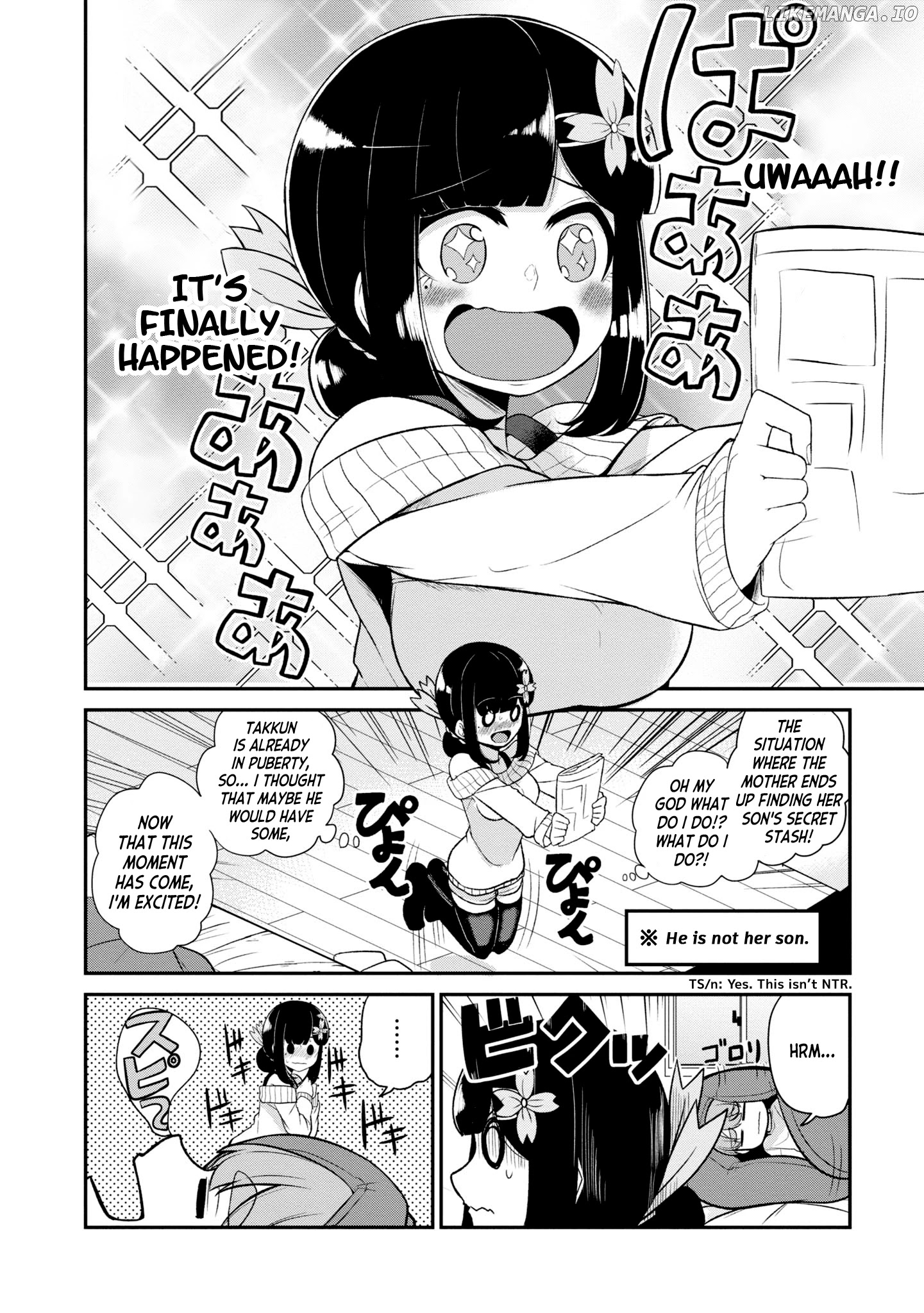You Don't Want a Childhood Friend as Your Mom? chapter 9 - page 2
