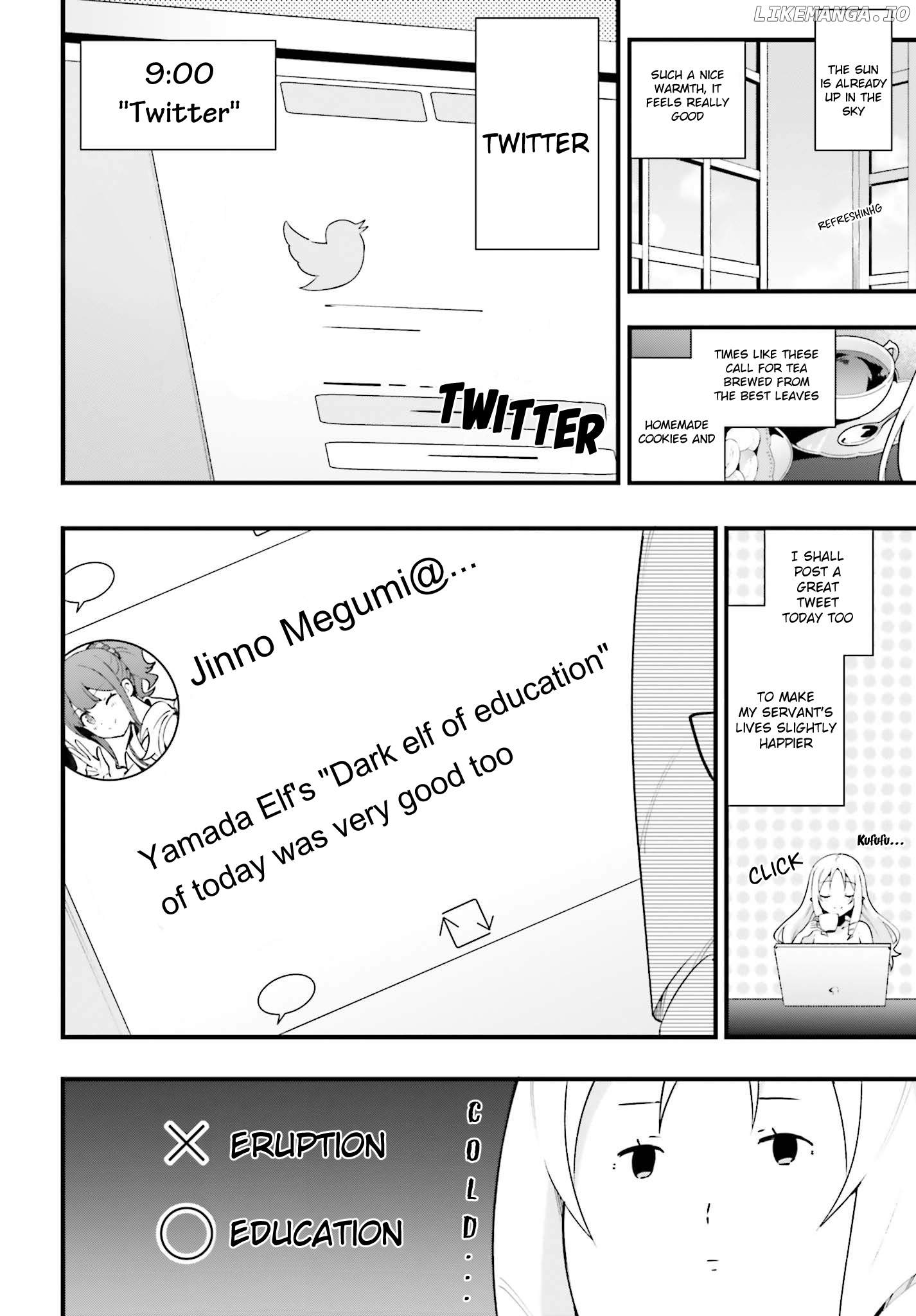 Eromanga-Sensei: Yamada Elf-Daisensei No Koi Suru Junshin Gohan chapter 10 - page 6