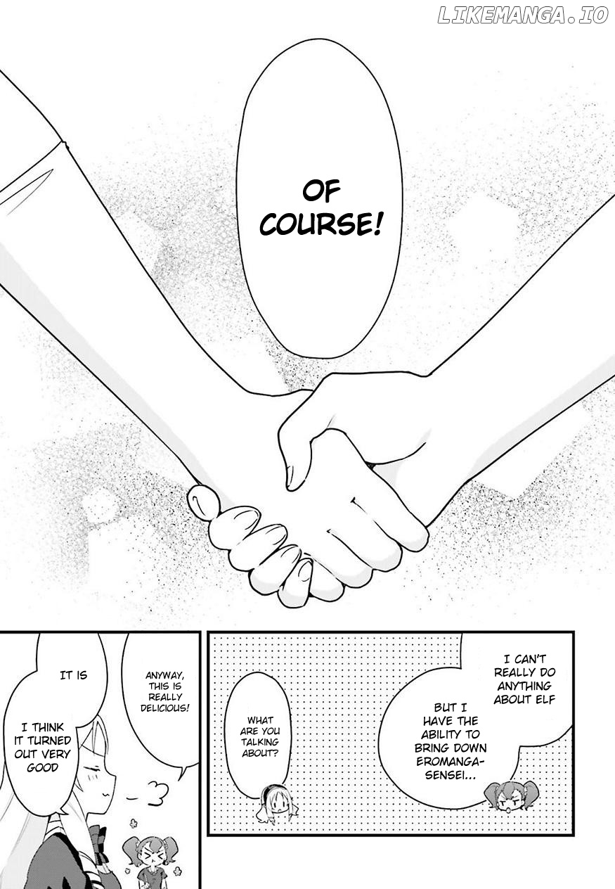Eromanga-Sensei: Yamada Elf-Daisensei No Koi Suru Junshin Gohan chapter 5 - page 25
