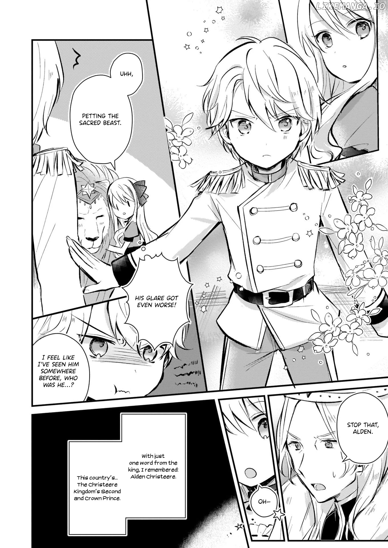 I Won't Become A Villainess. I'm Just A chapter 3.2 - page 7