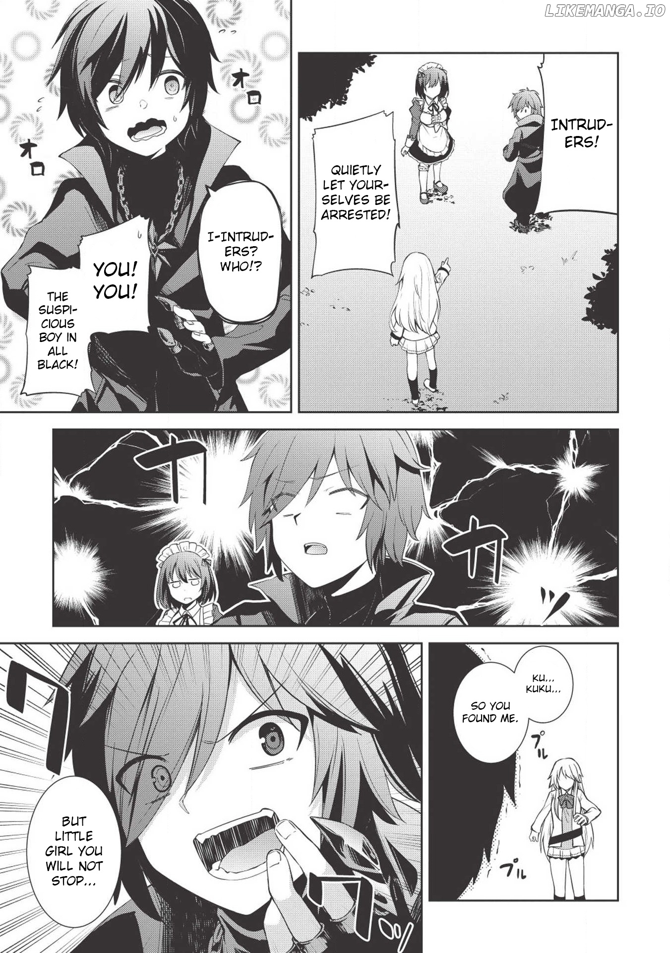 The Holy Knight's Dark Road chapter 2 - page 1