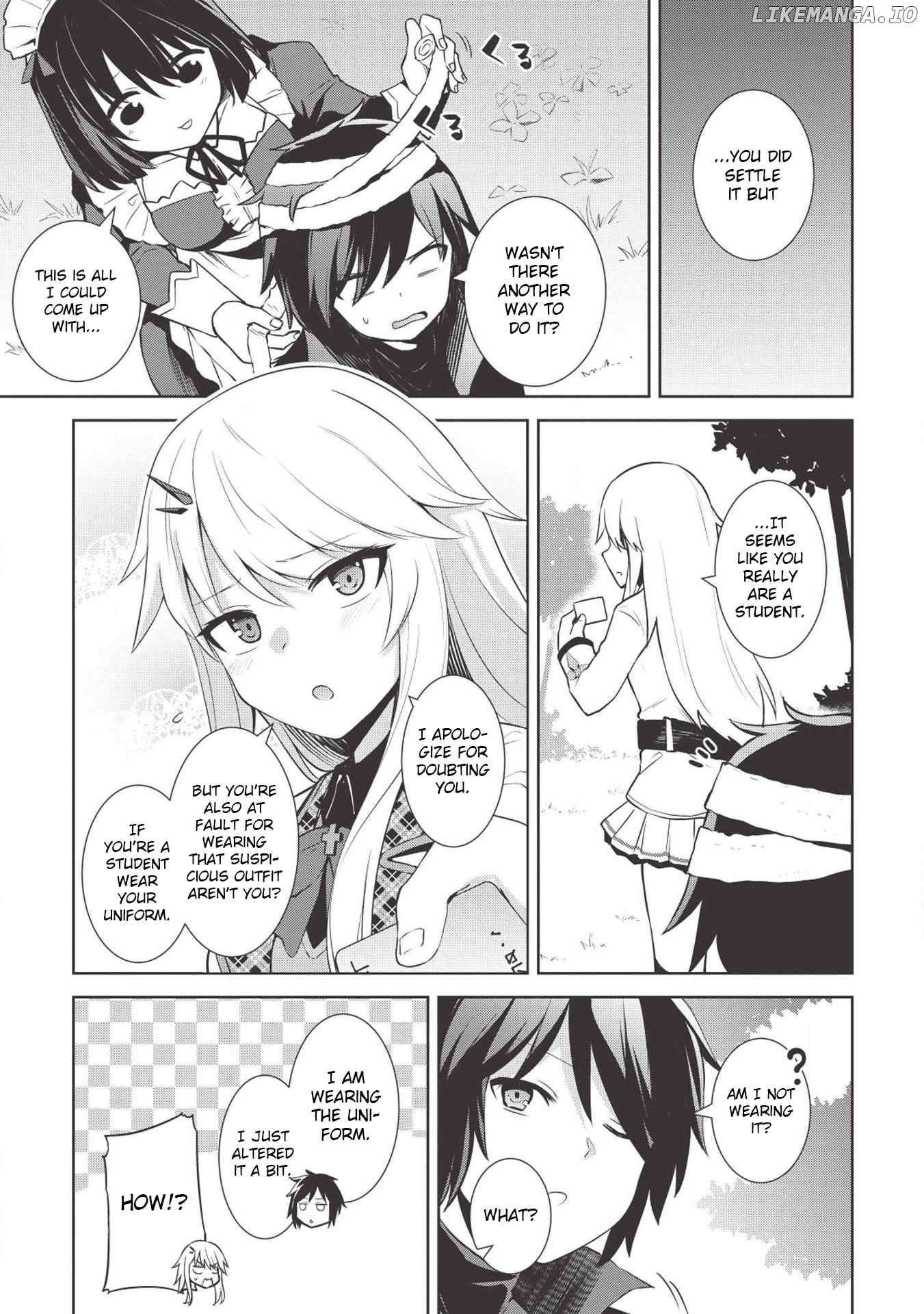 The Holy Knight's Dark Road chapter 2 - page 7