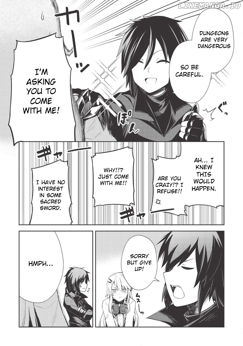 The Holy Knight's Dark Road chapter 6 - page 4