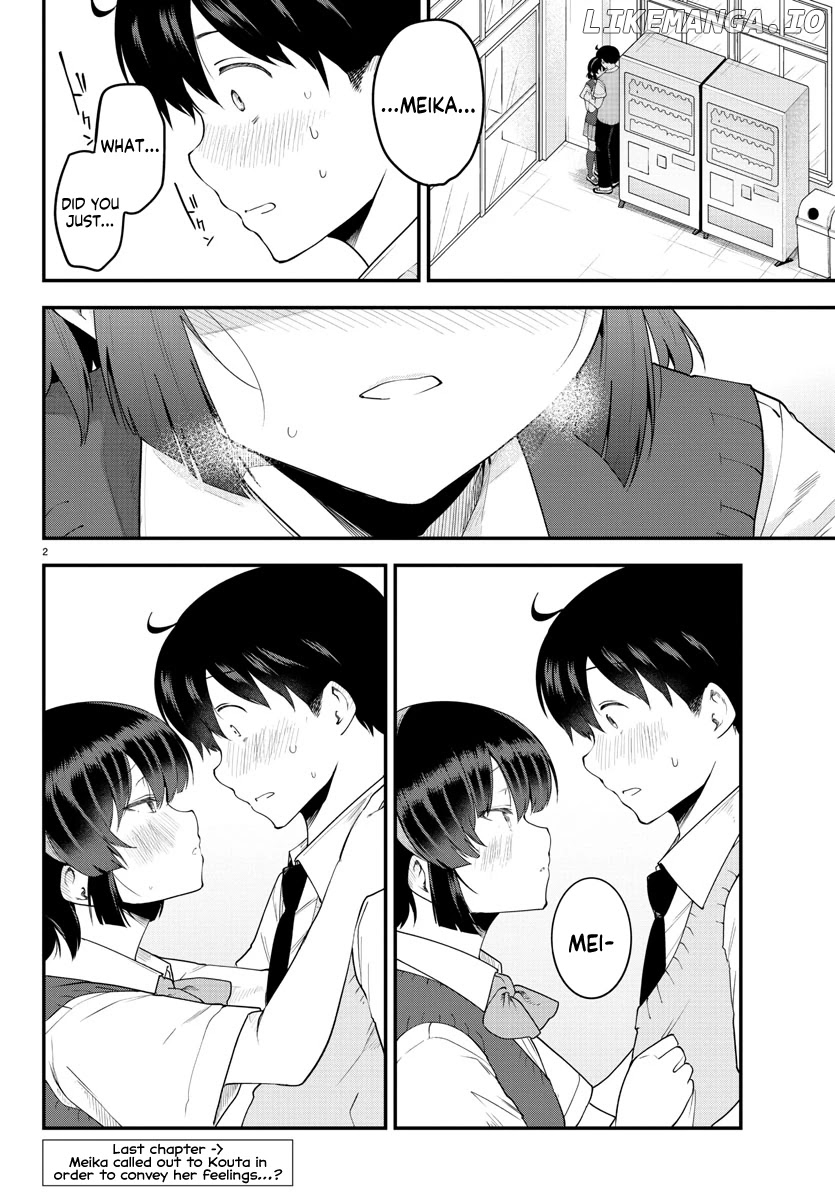 Meika-San Can't Conceal Her Emotions chapter 89 - page 2