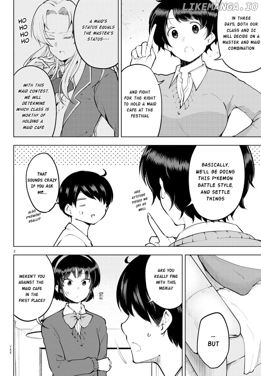 Meika-San Can't Conceal Her Emotions chapter 32 - page 2