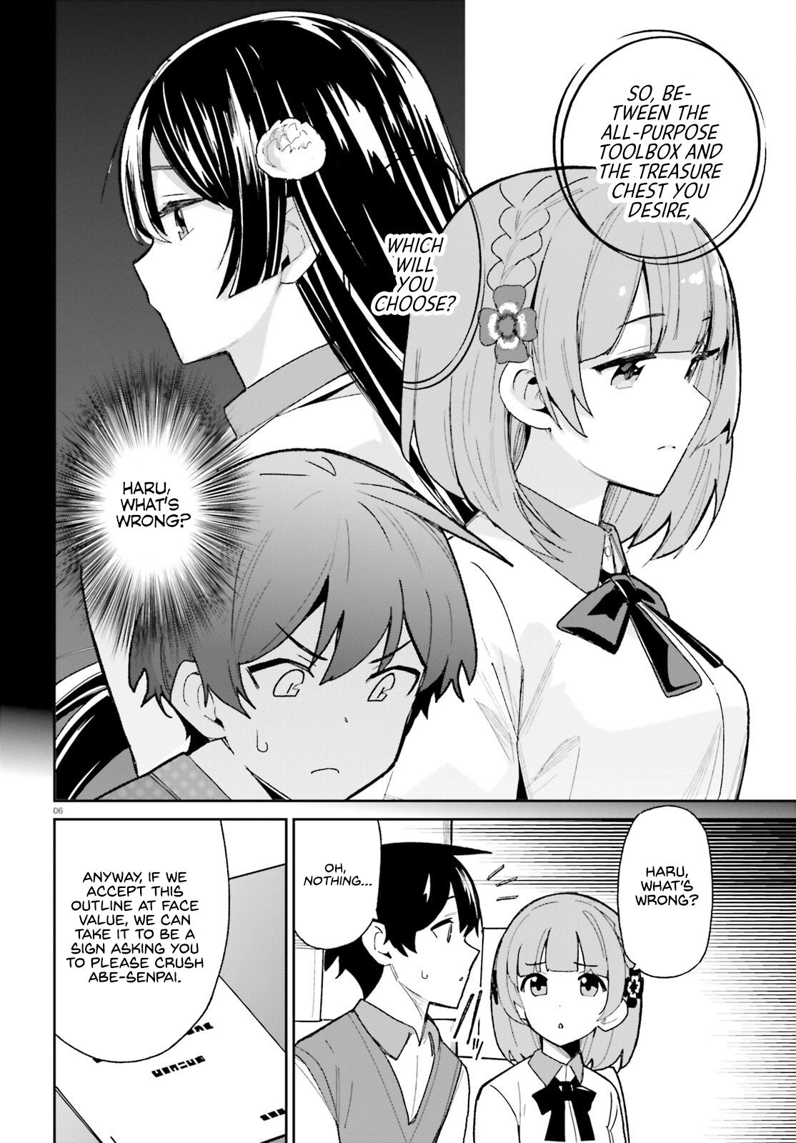 The Romcom Where The Childhood Friend Won't Lose! chapter 8 - page 6