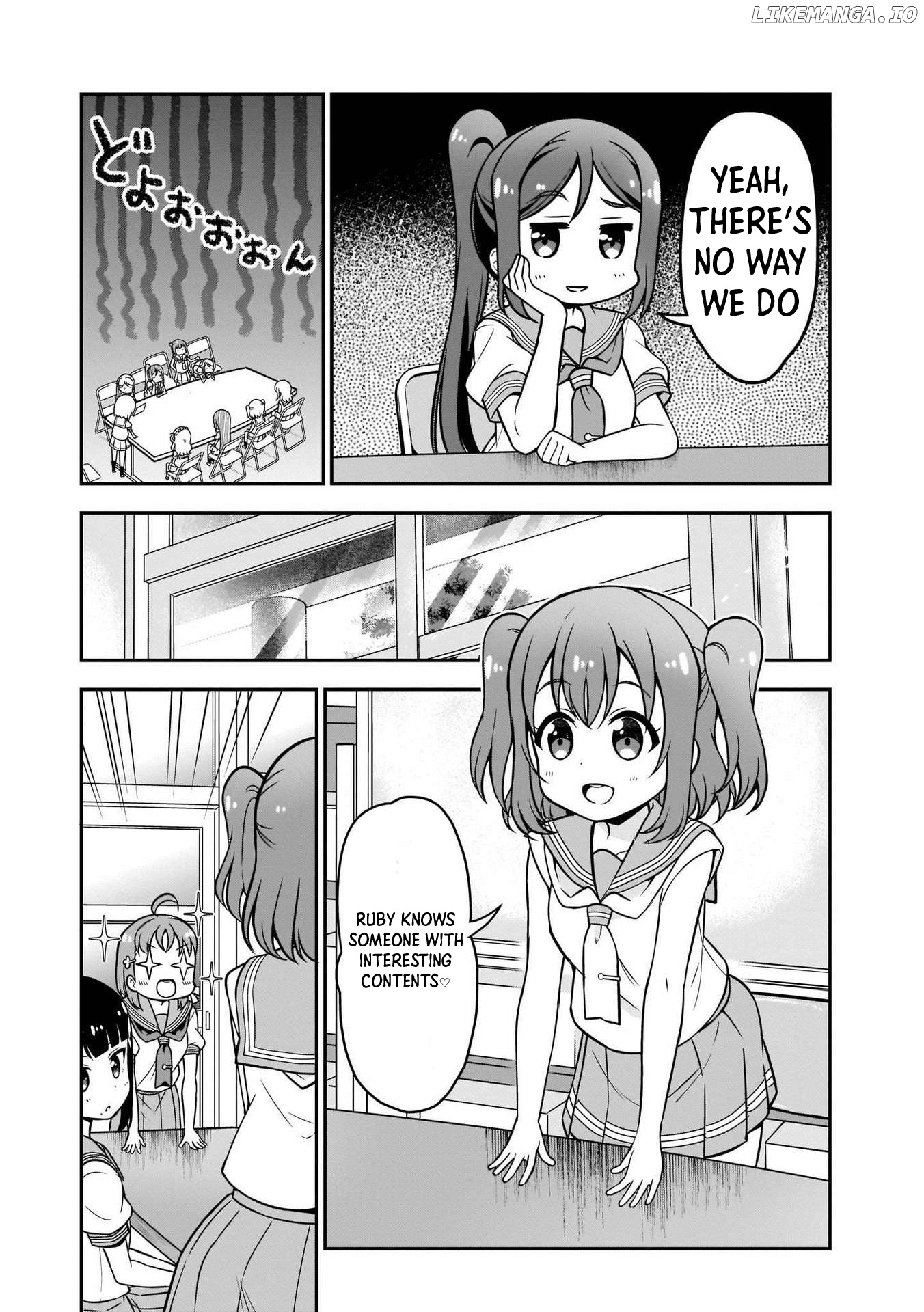 Love Live! Sunshine!! Maru's 4-Koma chapter 1 - page 7