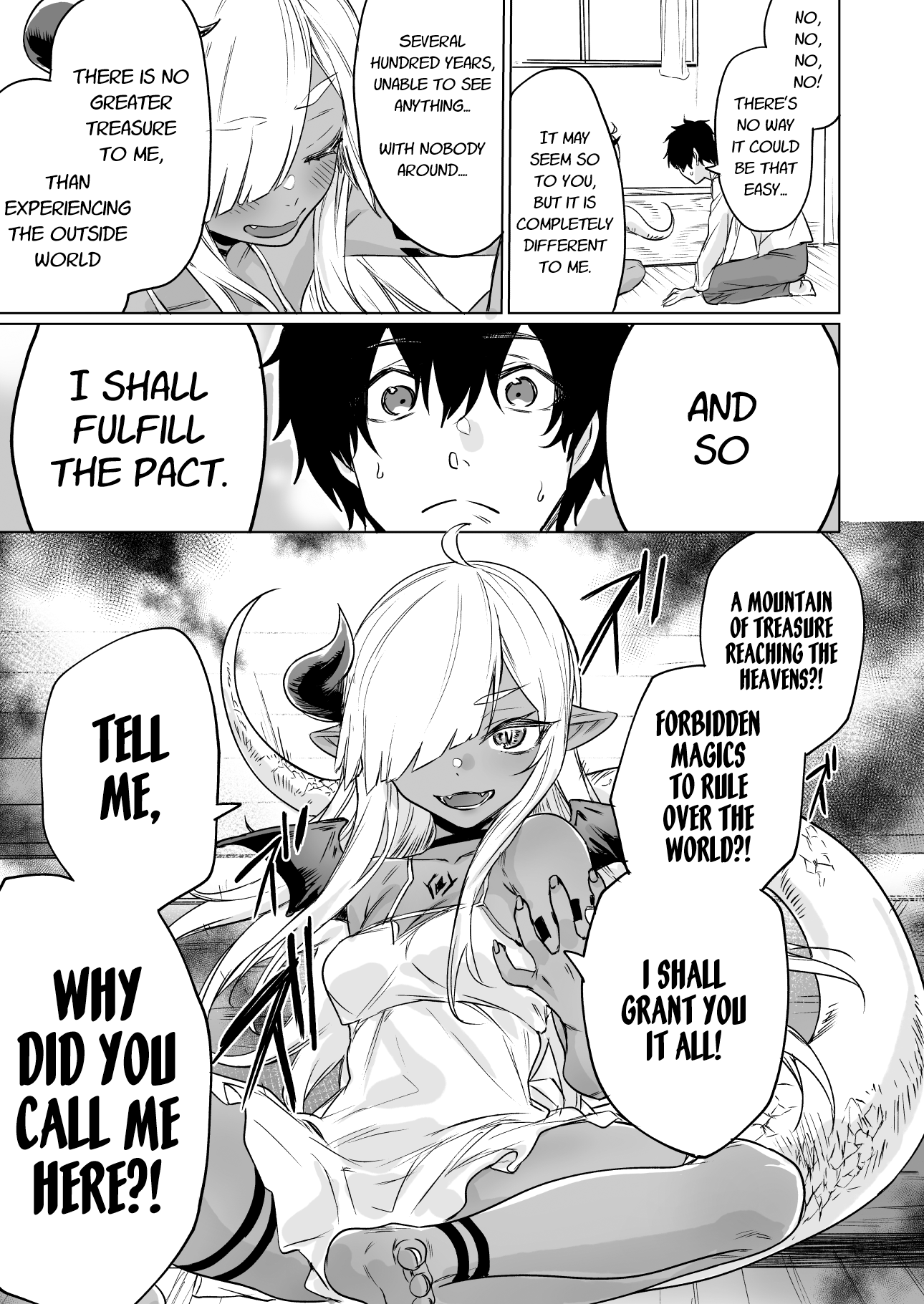 An Evil Dragon That Was Sealed Away For 300 Years Became My Friend chapter 1 - page 3