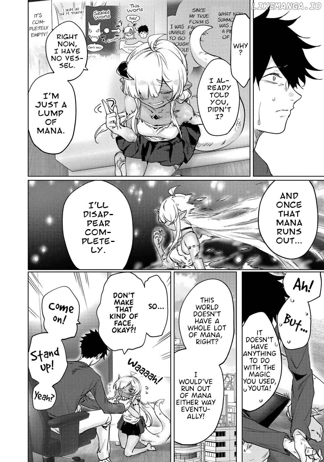 An Evil Dragon That Was Sealed Away For 300 Years Became My Friend chapter 15 - page 2