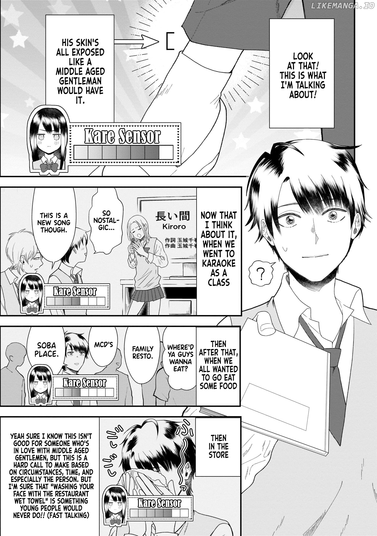 Karesen Joshikousei To Tokikake Ojisan chapter 0.2 - page 2