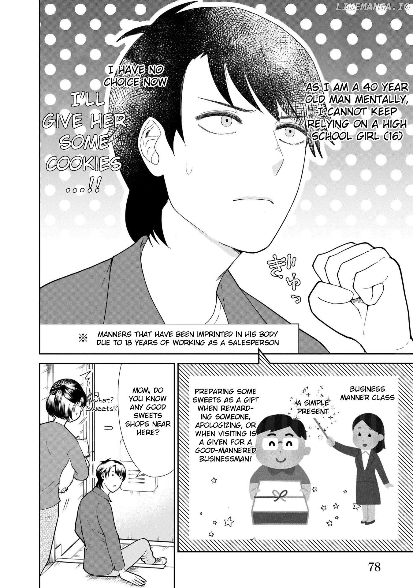 Karesen Joshikousei To Tokikake Ojisan chapter 4 - page 2
