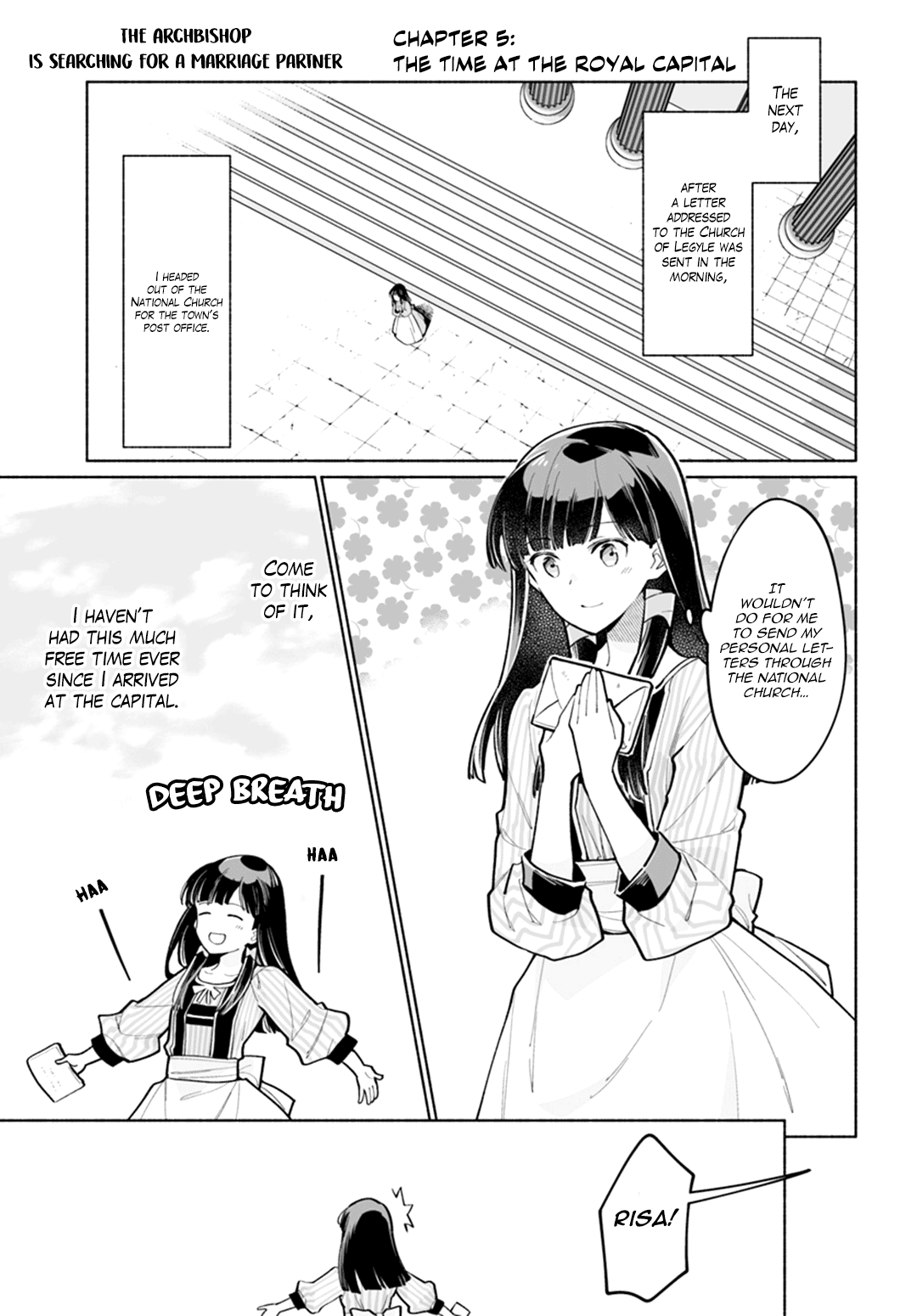 The Archbishop Is Searching For A Marriage Partner chapter 5 - page 2