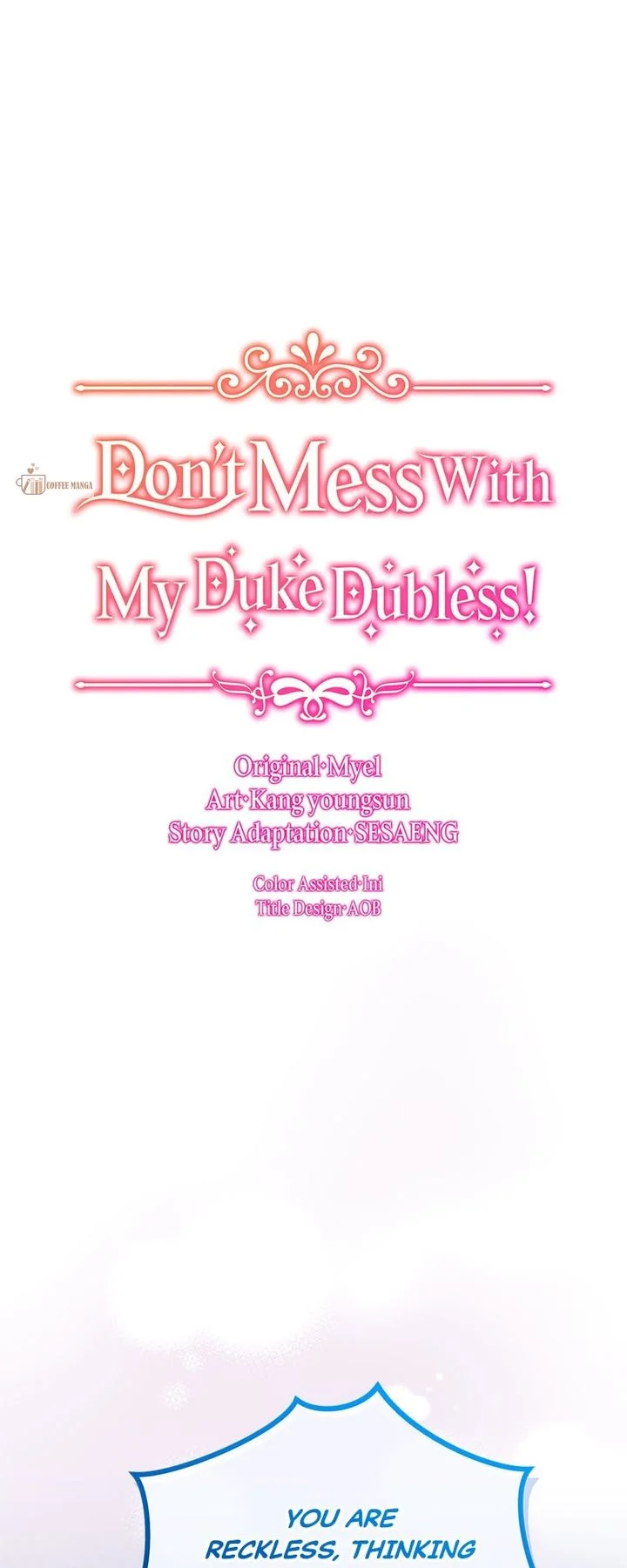 Don’t Mess With My Duke Dubless! Chapter 62 - page 1