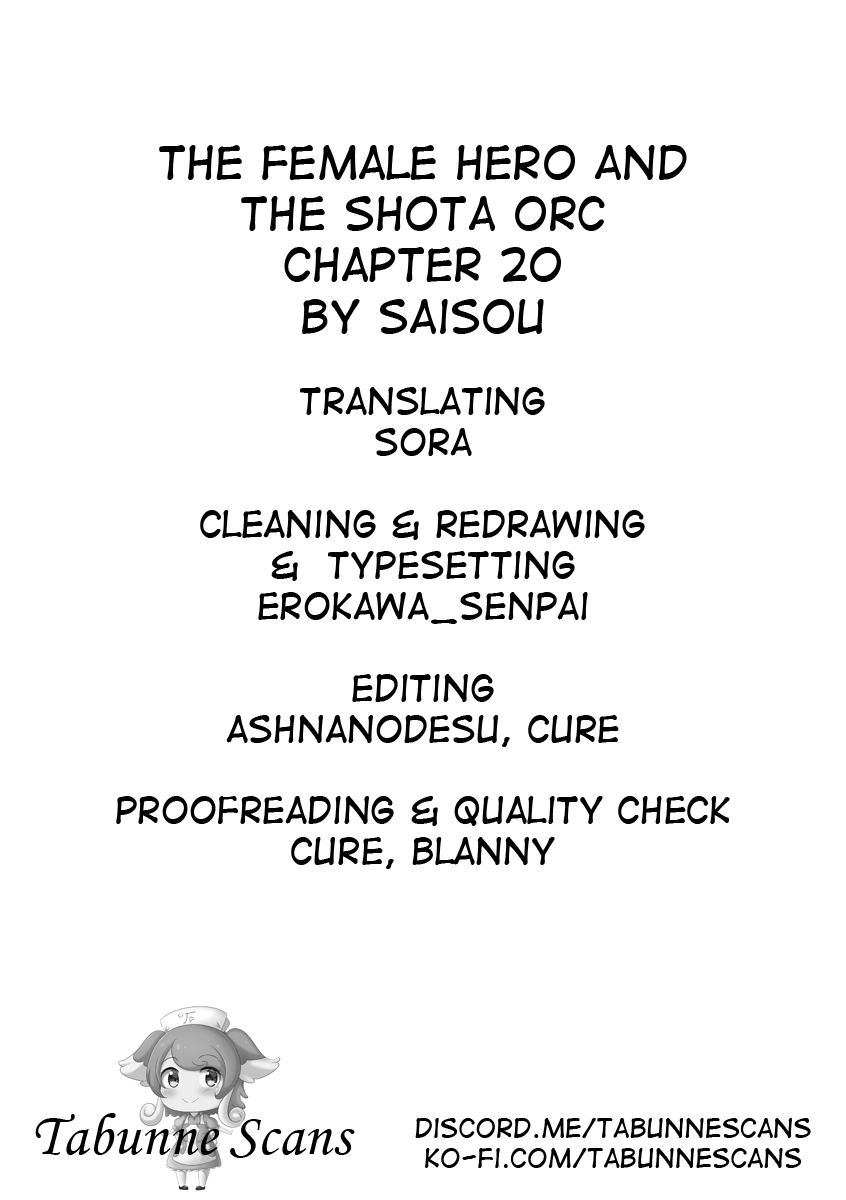 The Female Hero And The Shota Orc chapter 20 - page 5