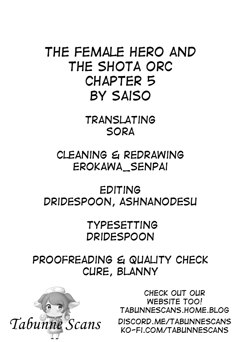 The Female Hero And The Shota Orc chapter 5 - page 4