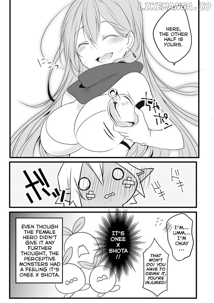The Female Hero And The Shota Orc chapter 4 - page 2