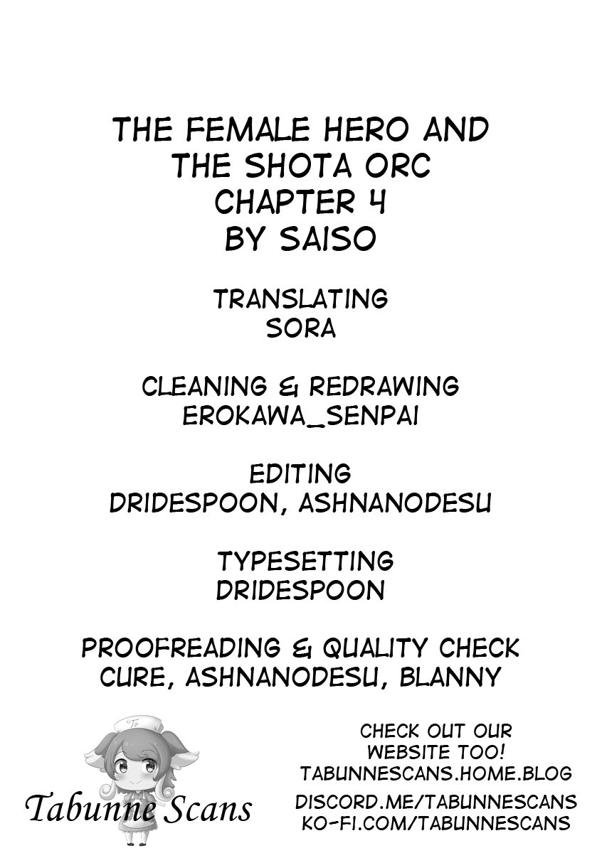 The Female Hero And The Shota Orc chapter 4 - page 3
