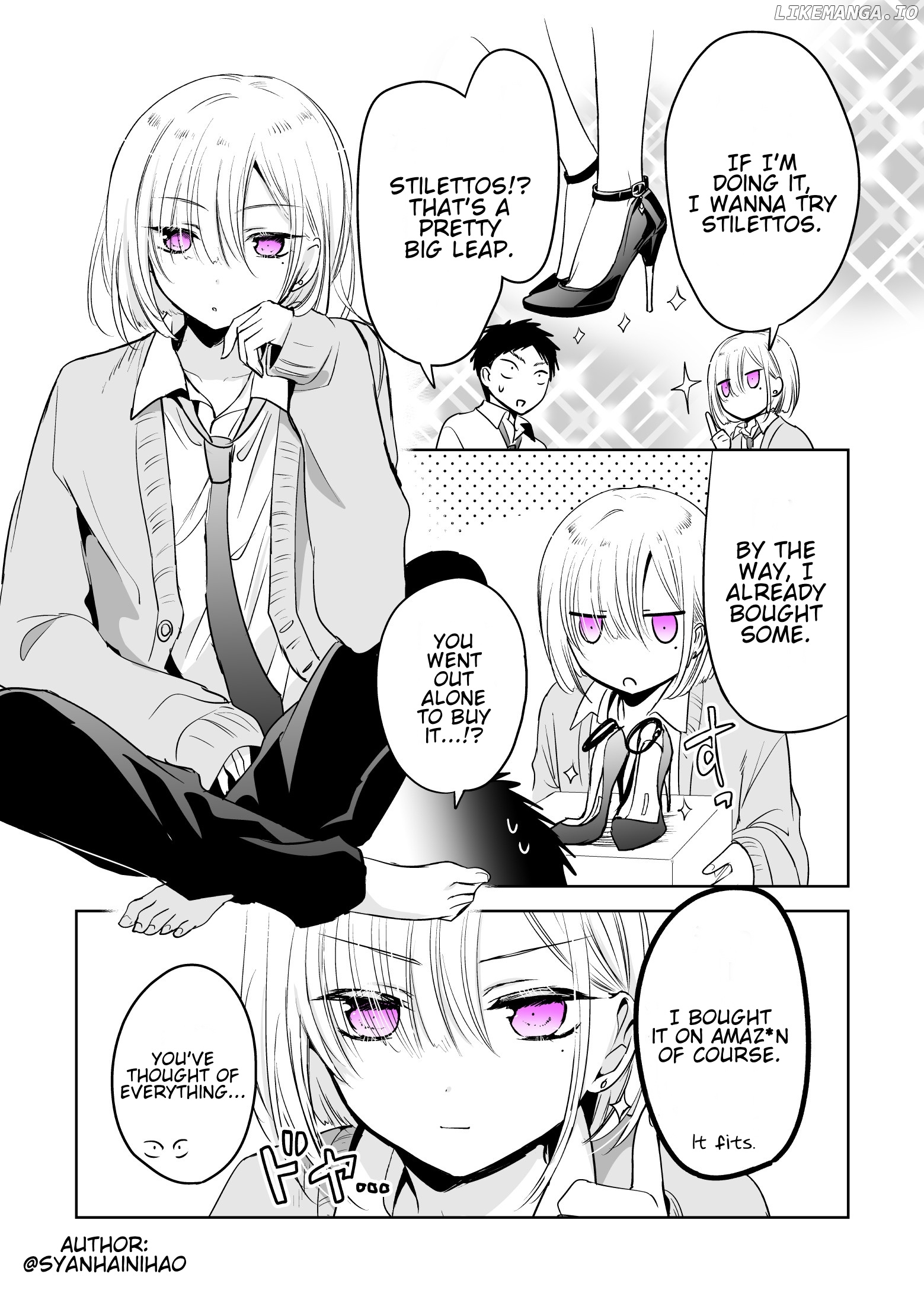 The Time My Friend Wanted To Try A Skirt chapter 3 - page 2
