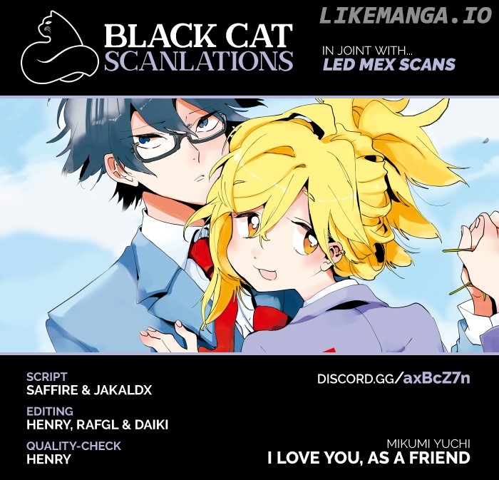 I Love You, As A Friend chapter 1 - page 2
