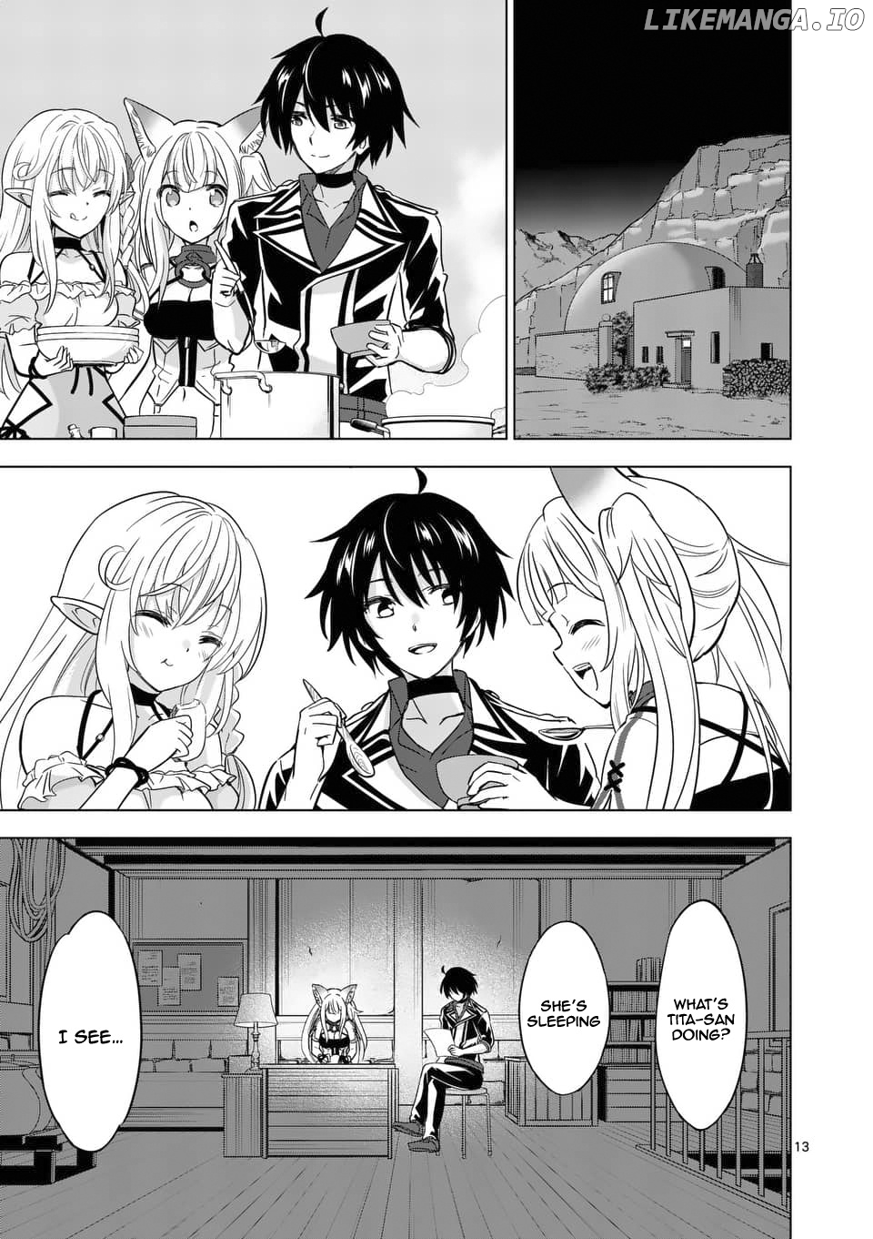 Shijou Saikyou Orc-San No Tanoshii Tanetsuke Harem Zukuri chapter 36.2 - page 2