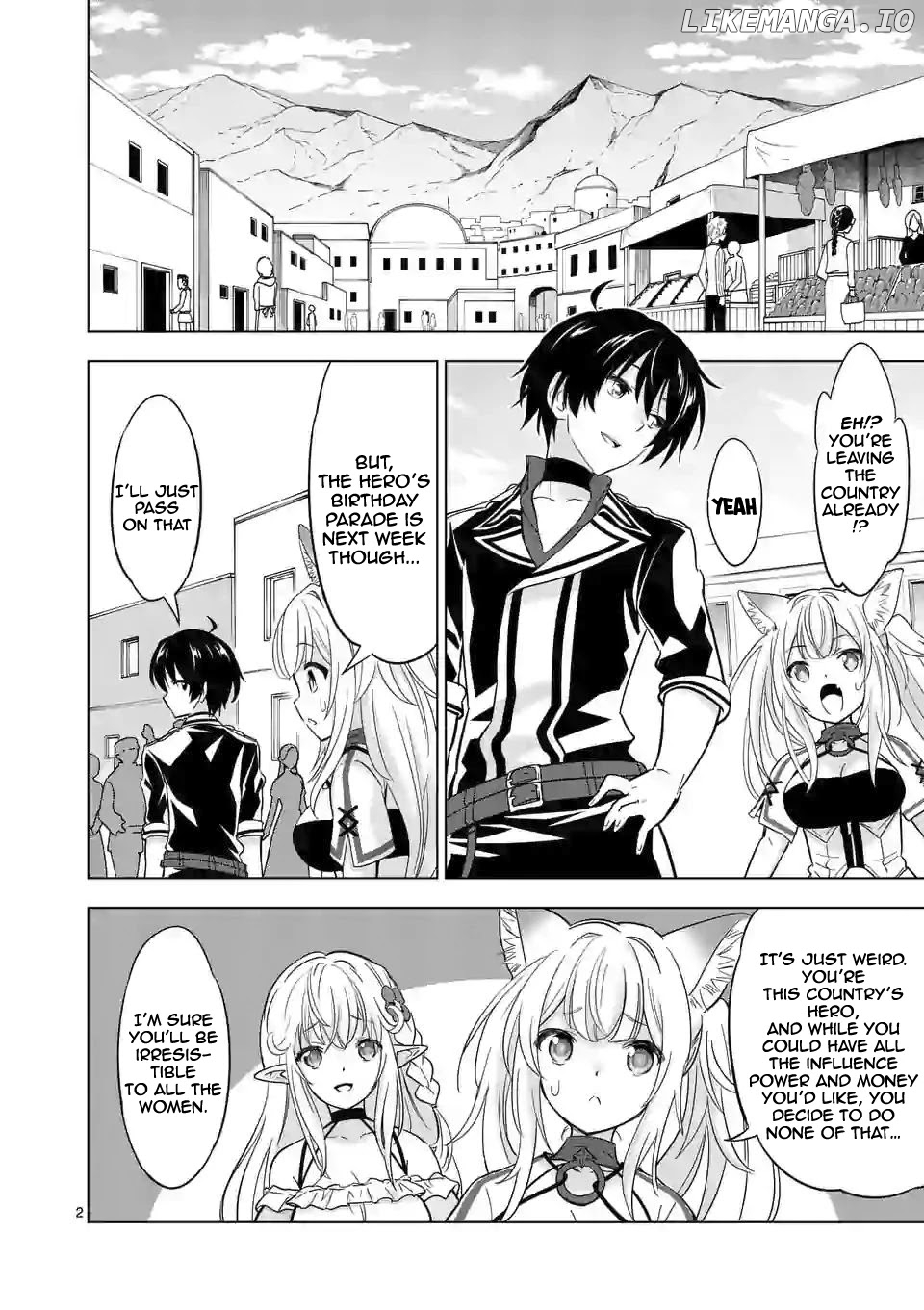 Shijou Saikyou Orc-San No Tanoshii Tanetsuke Harem Zukuri chapter 41.1 - page 3