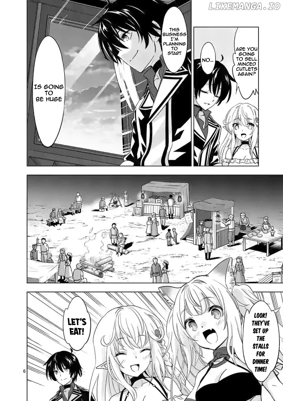 Shijou Saikyou Orc-San No Tanoshii Tanetsuke Harem Zukuri chapter 41.1 - page 7