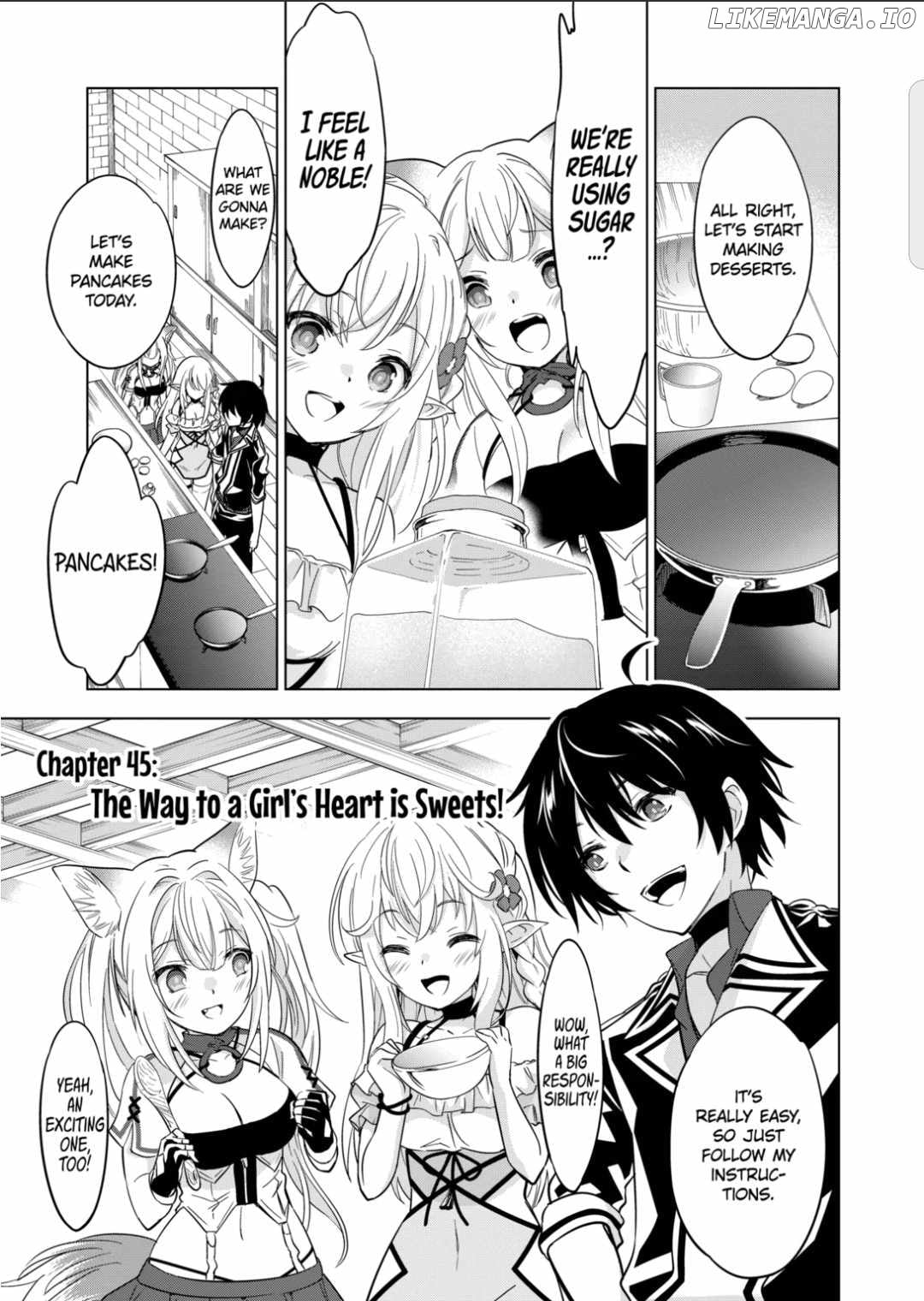 Shijou Saikyou Orc-San No Tanoshii Tanetsuke Harem Zukuri chapter 45 - page 1