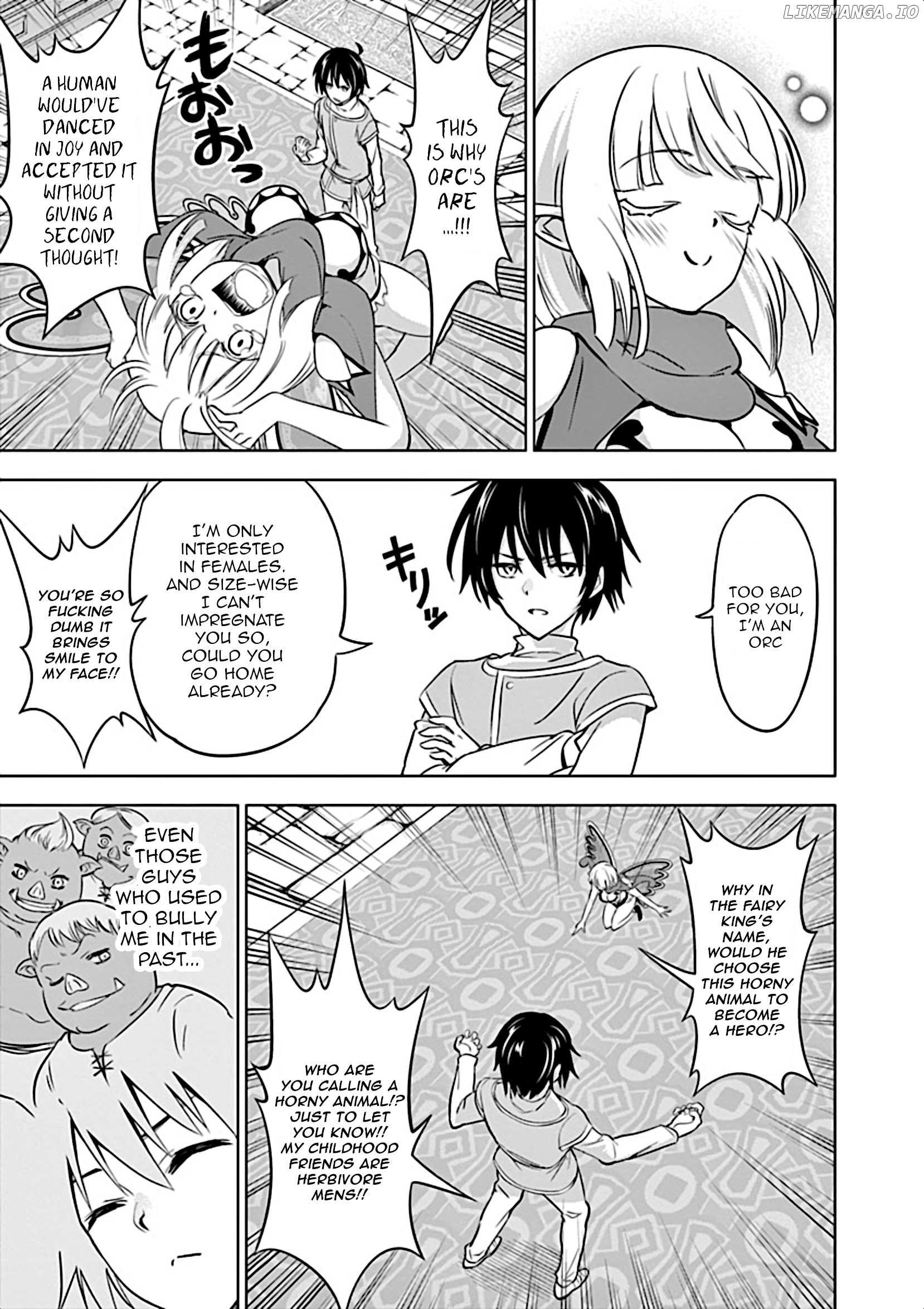 Shijou Saikyou Orc-San No Tanoshii Tanetsuke Harem Zukuri chapter 7 - page 4