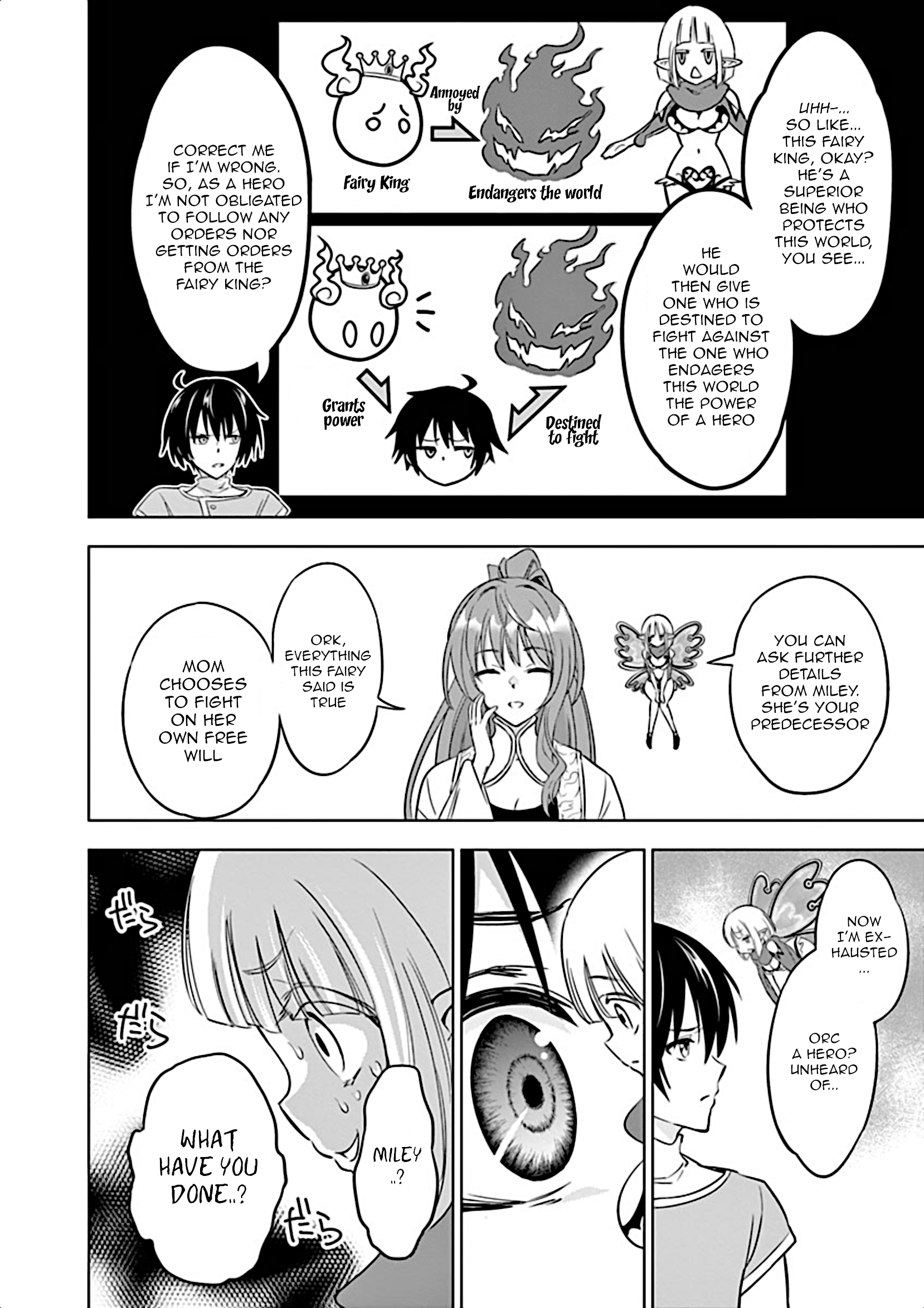 Shijou Saikyou Orc-San No Tanoshii Tanetsuke Harem Zukuri chapter 7 - page 7