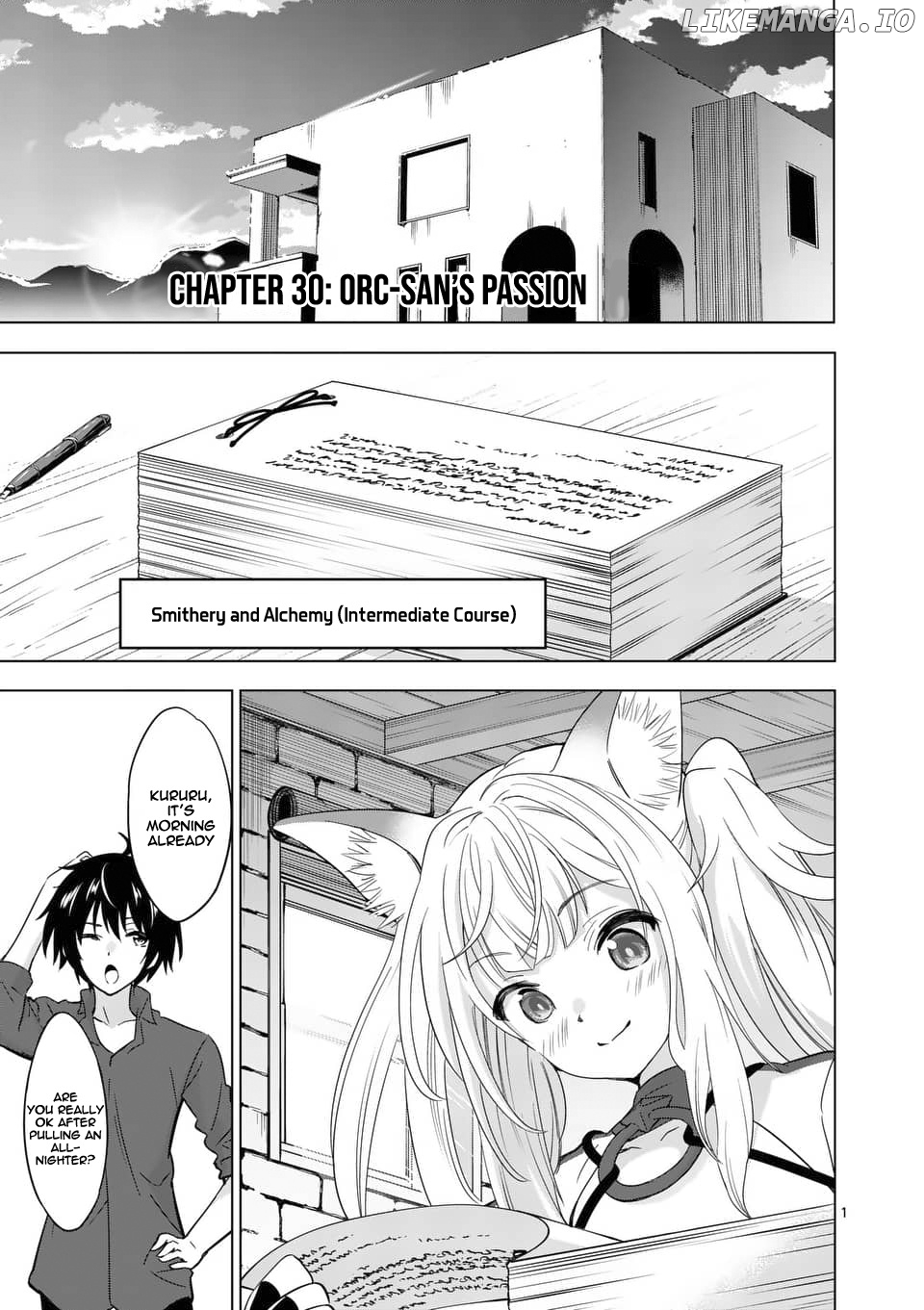 Shijou Saikyou Orc-San No Tanoshii Tanetsuke Harem Zukuri chapter 30 - page 2