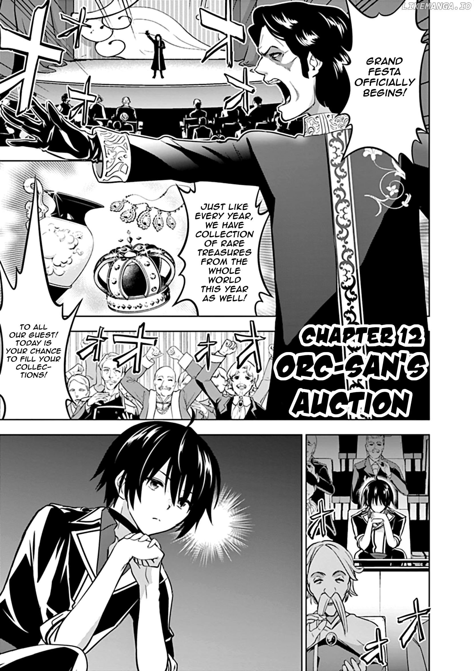 Shijou Saikyou Orc-San No Tanoshii Tanetsuke Harem Zukuri chapter 12 - page 2