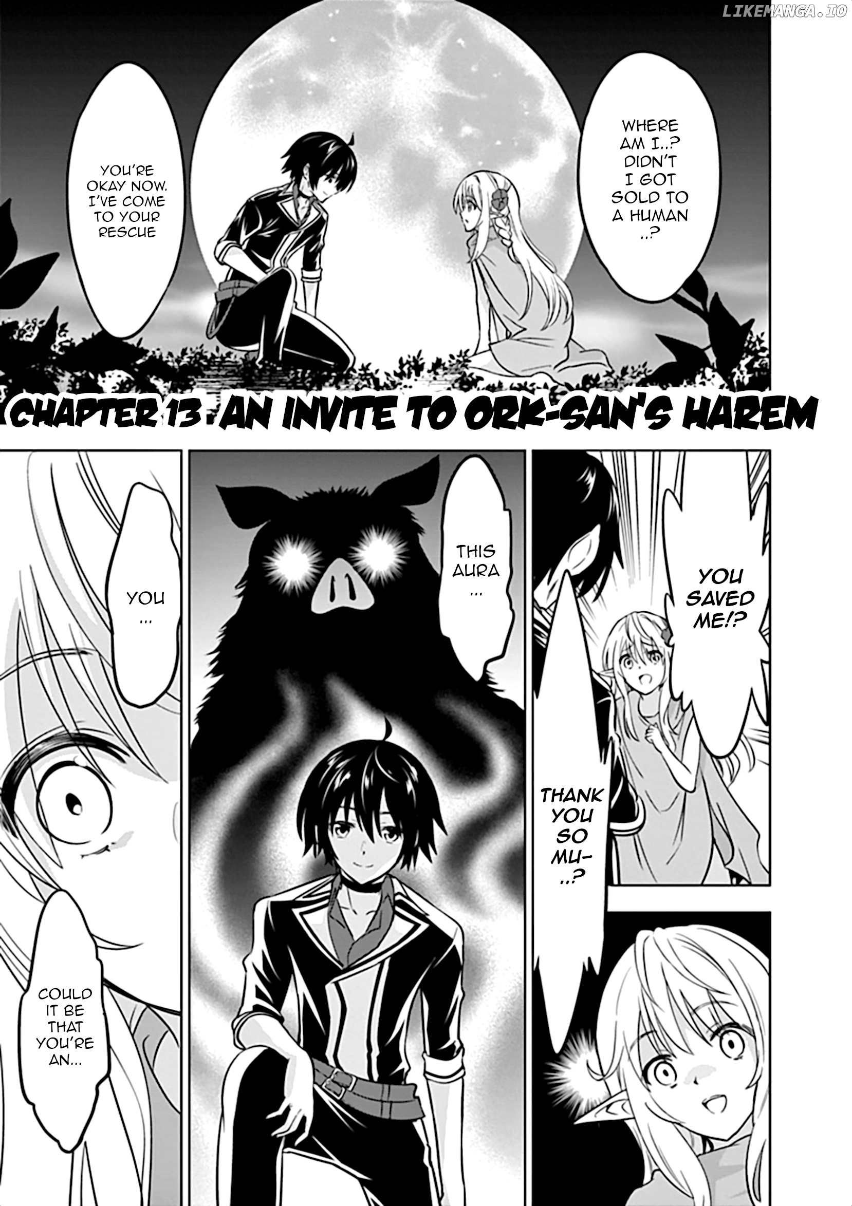 Shijou Saikyou Orc-San No Tanoshii Tanetsuke Harem Zukuri chapter 13 - page 2