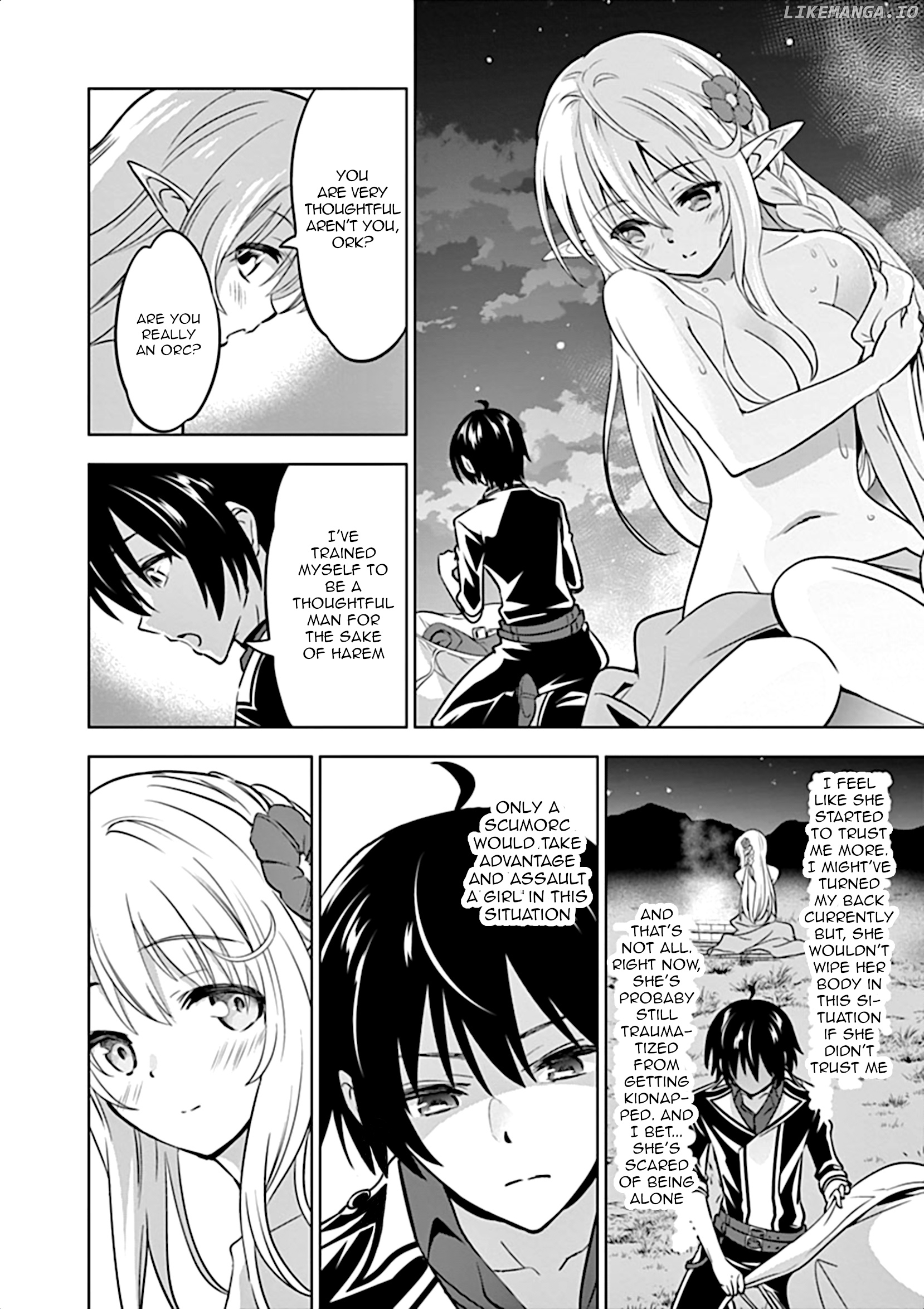 Shijou Saikyou Orc-San No Tanoshii Tanetsuke Harem Zukuri chapter 13 - page 21