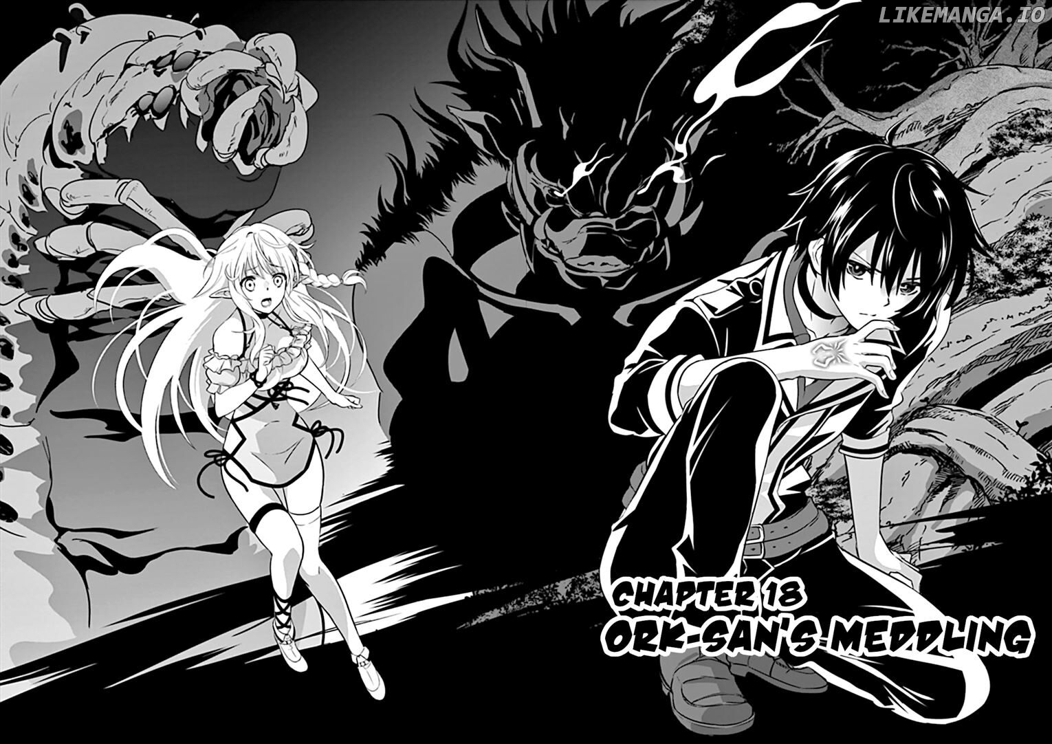 Shijou Saikyou Orc-San No Tanoshii Tanetsuke Harem Zukuri chapter 18.5 - page 2