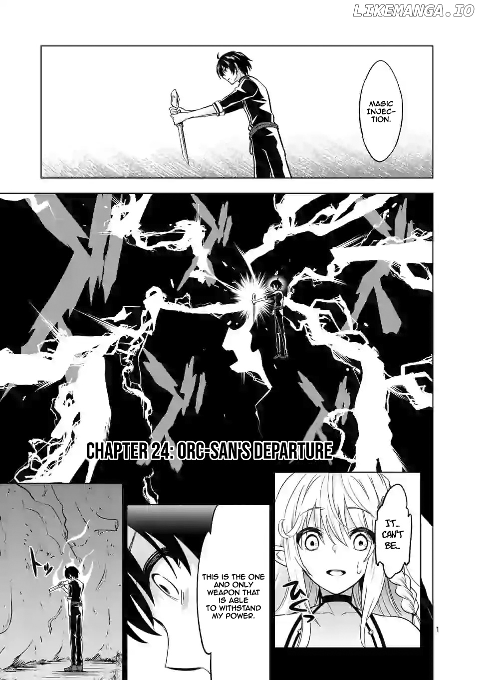 Shijou Saikyou Orc-San No Tanoshii Tanetsuke Harem Zukuri chapter 24 - page 2